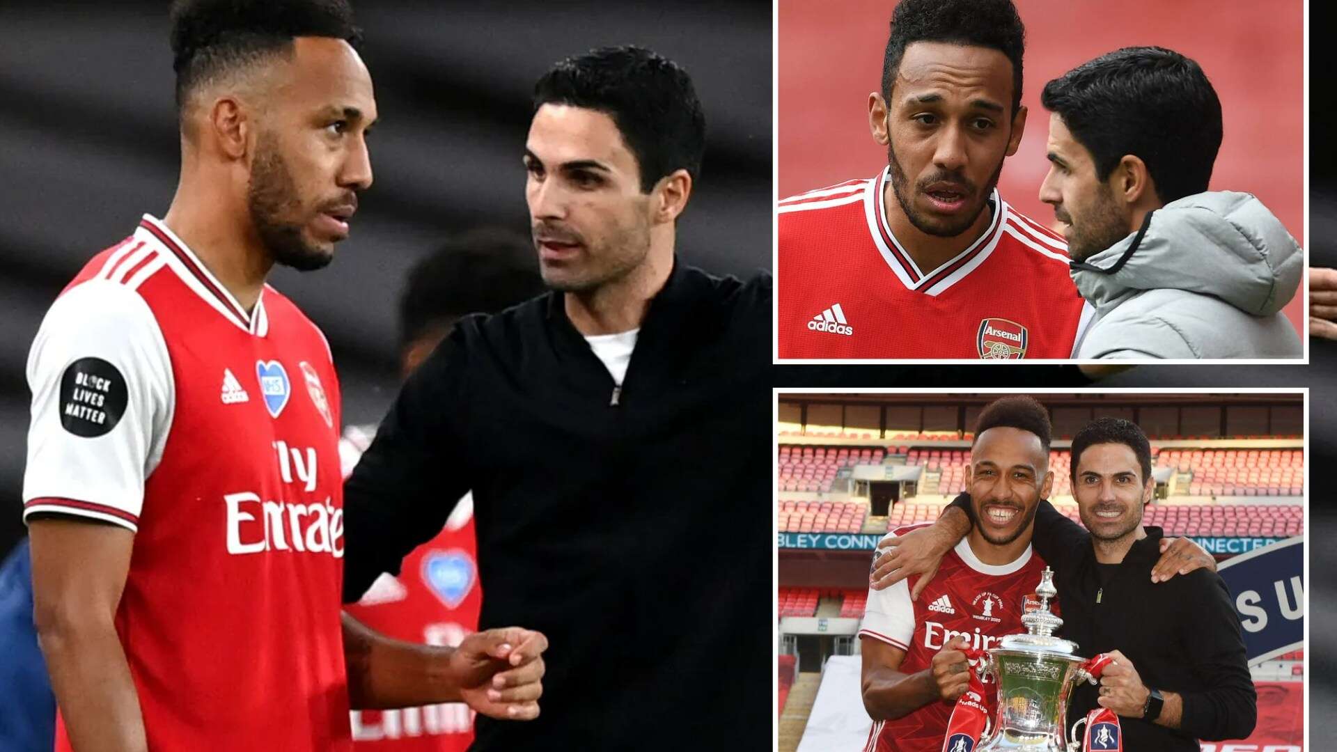 Aubameyang opens up on infamous Arteta row that led to Arsenal exit