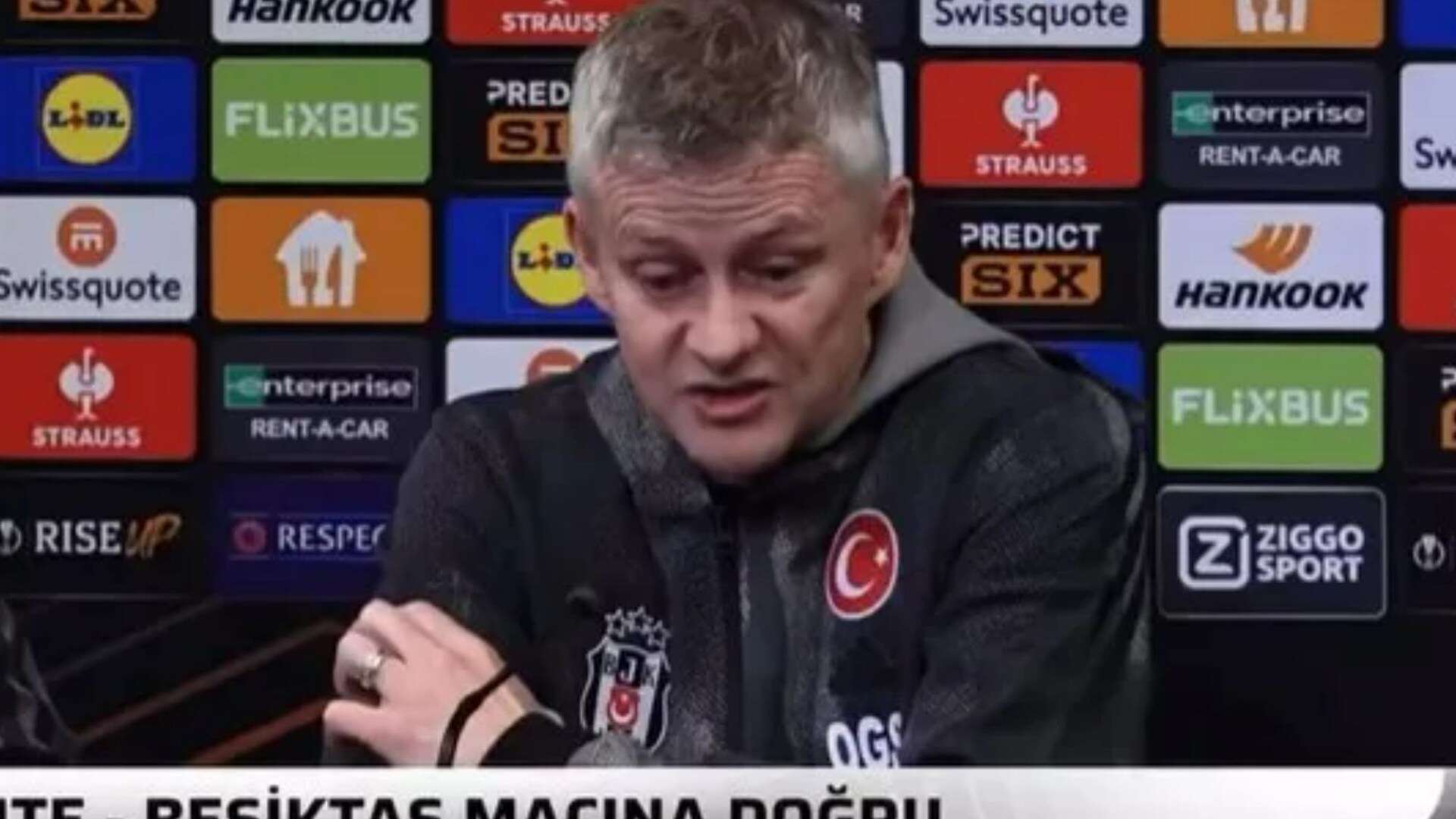 Solskjaer claims Besiktas 'have no scouting department' after Europa exit