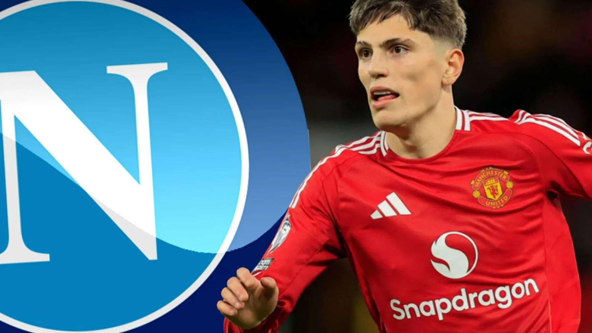 Man Utd 'open talks with Napoli over Garnacho transfer with star keen to leave'