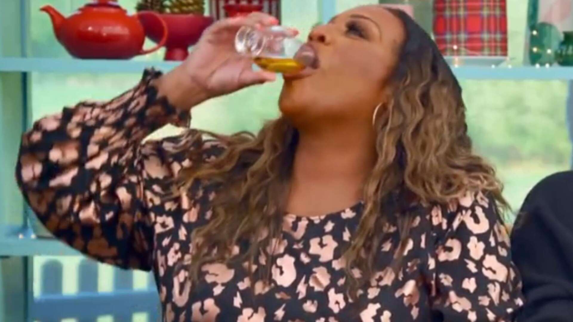 Alison Hammond demands water and stumbles on her words after drinking alcohol