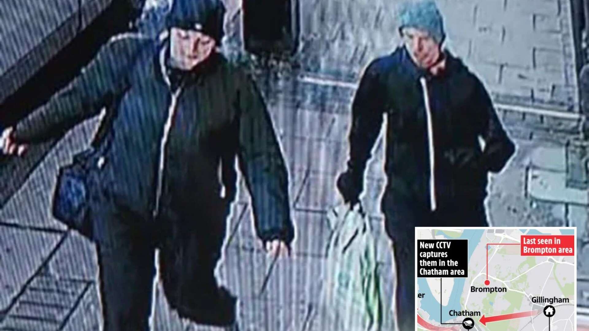 Final footsteps of missing couple who vanished together as cops share CCTV