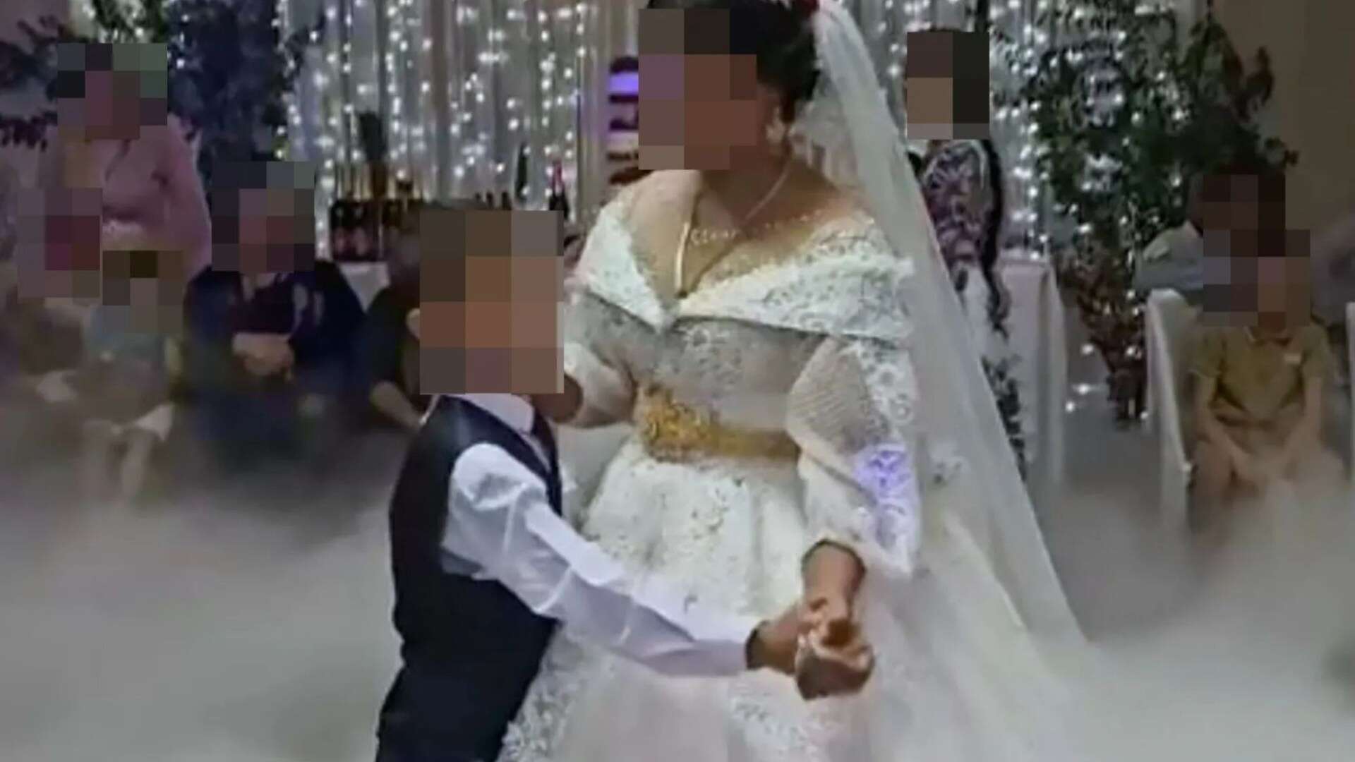 Vid of groom, 8, marrying bride, 13, sparks shock after illegal wedding