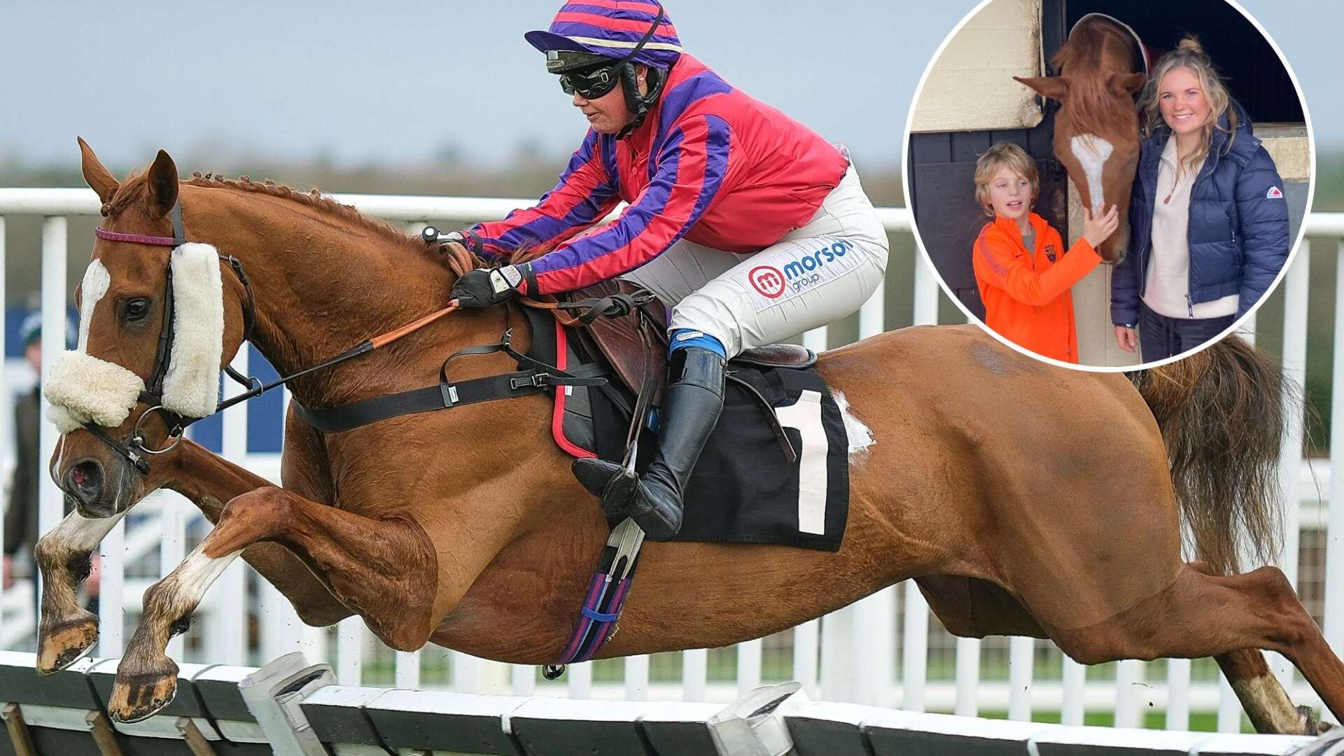 Horse named after late Queen finally wins 1st race over jumps