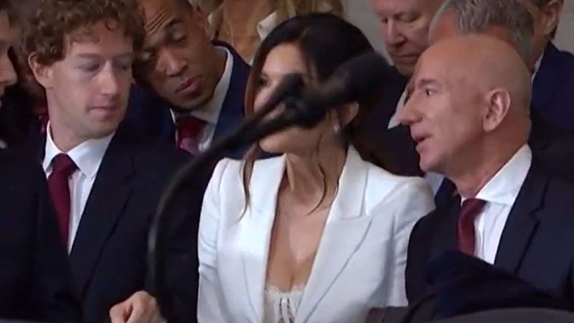 Zuckerberg caught ‘liking’ pic of Bezos' partner after inauguration 'ogle'