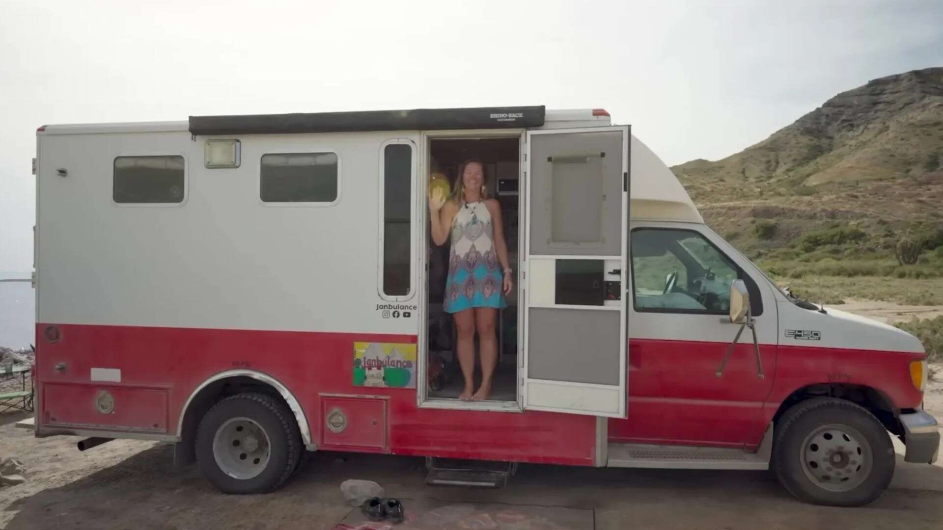 I was sick of paying rent so bought an old ambulance on eBay - now it’s my home