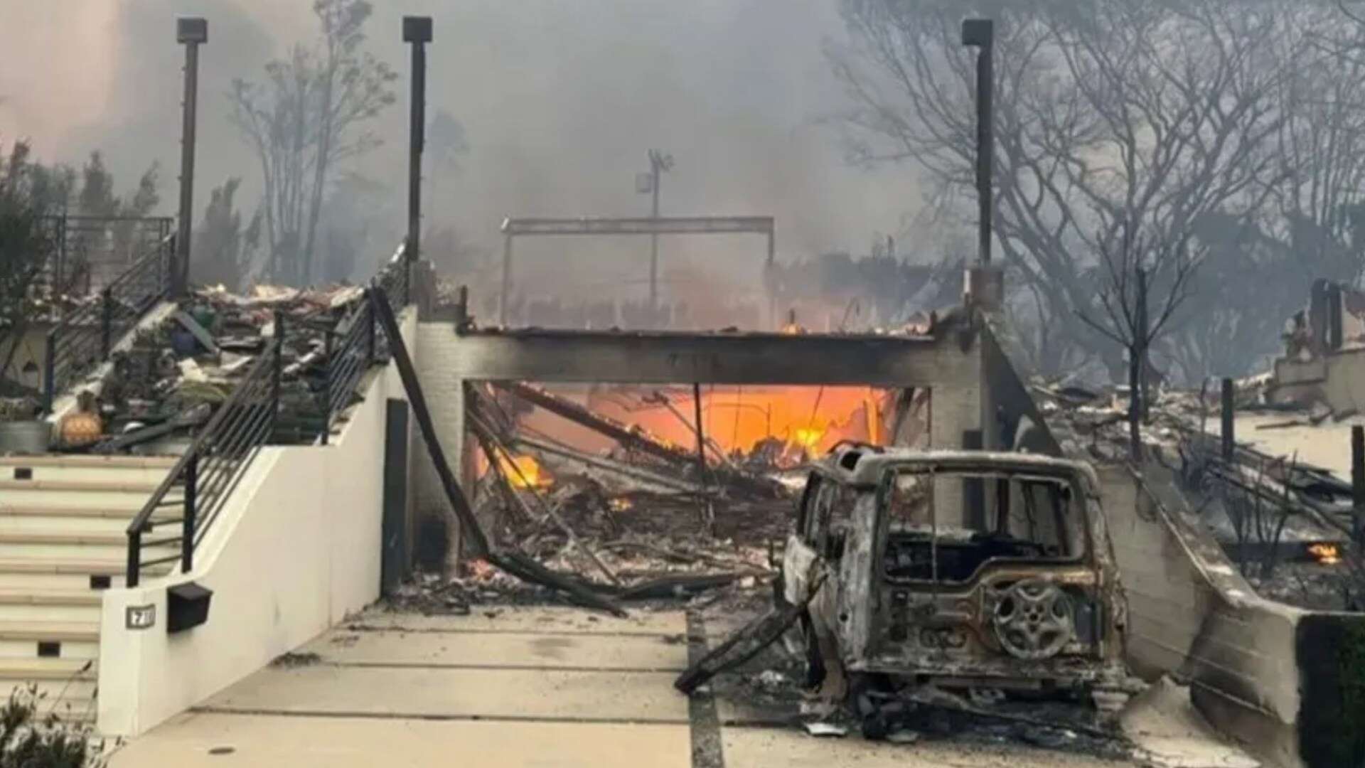 Brit reveals home 'looks like an atomic bomb hit it' after LA wildfires