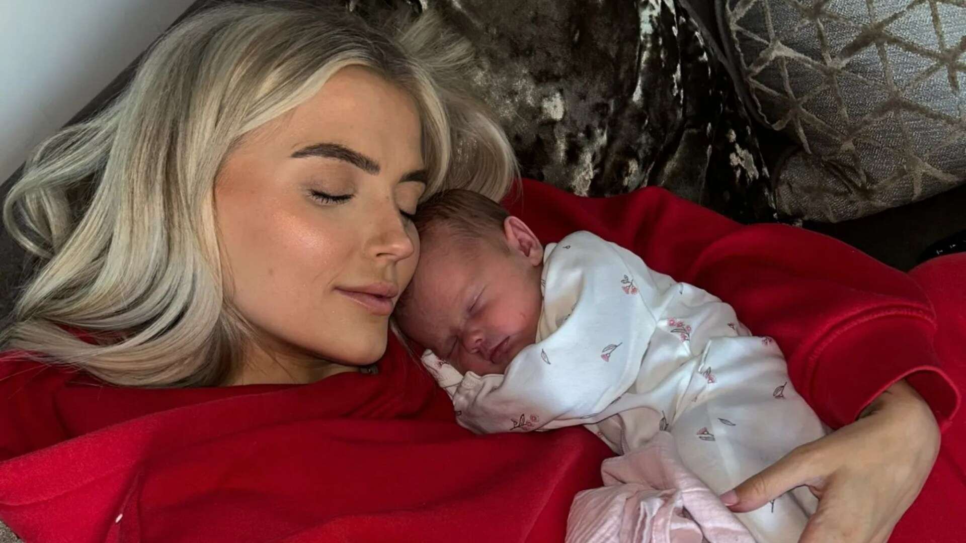 Lucy Fallon reveals newborn daughter’s name just days after giving birth