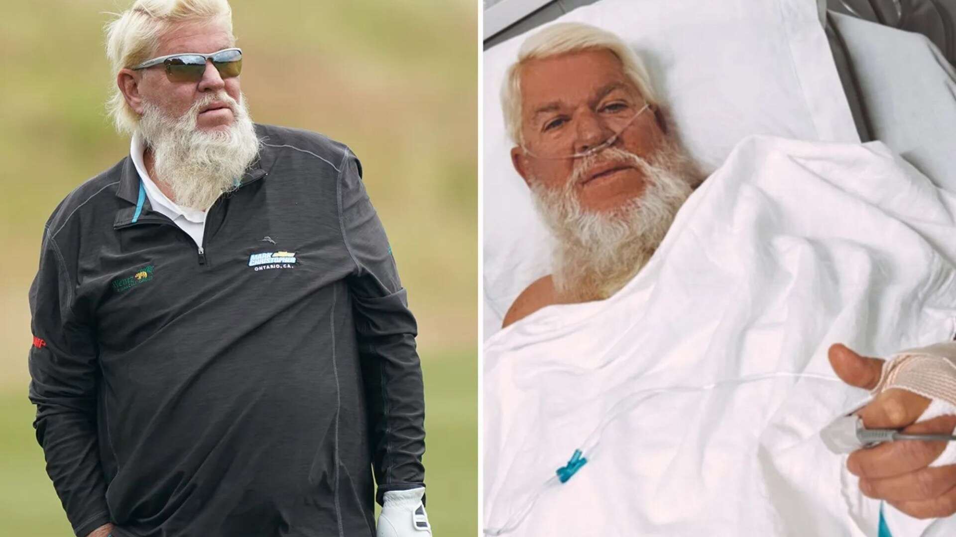 Golf cult hero John Daly rushed to hospital and undergoes emergency surgery