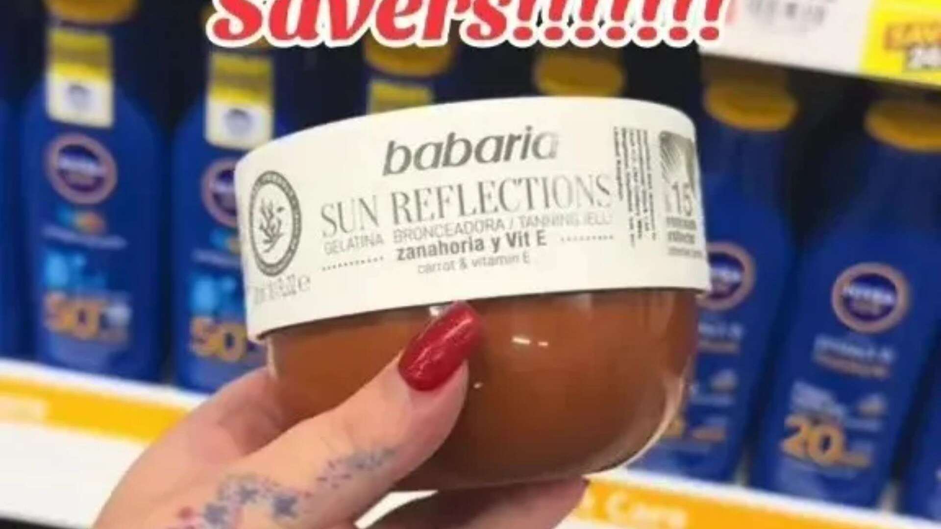 Tan lovers are racing to Savers as store starts selling viral bronzing jelly