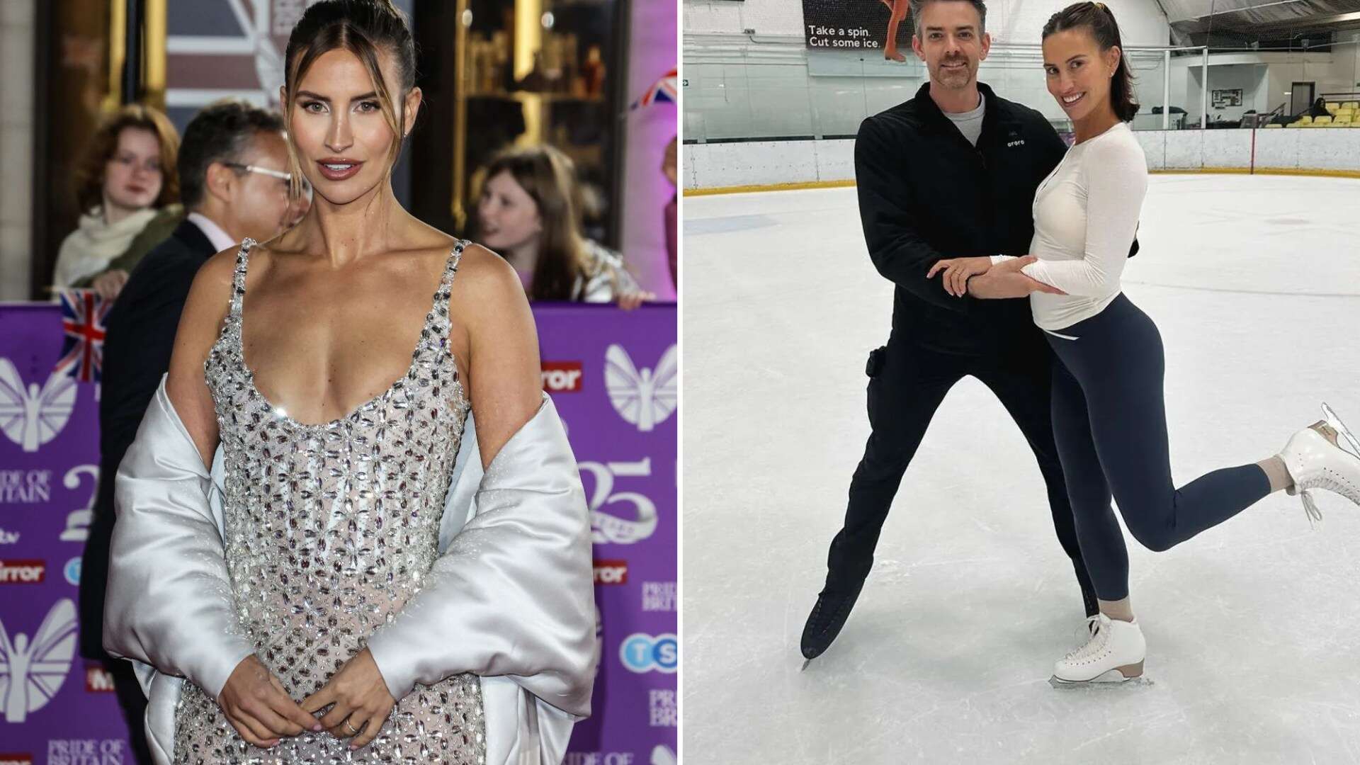 DOI's Ferne McCann reveals accident on the ice that traumatised her as a child