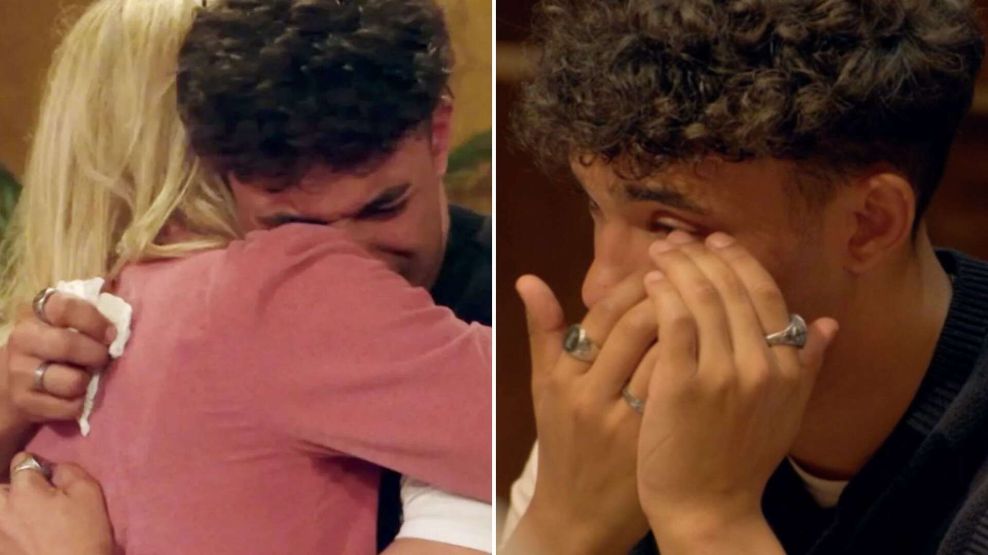 The Traitors hunk Freddie breaks down in tears after being targeted by co-stars