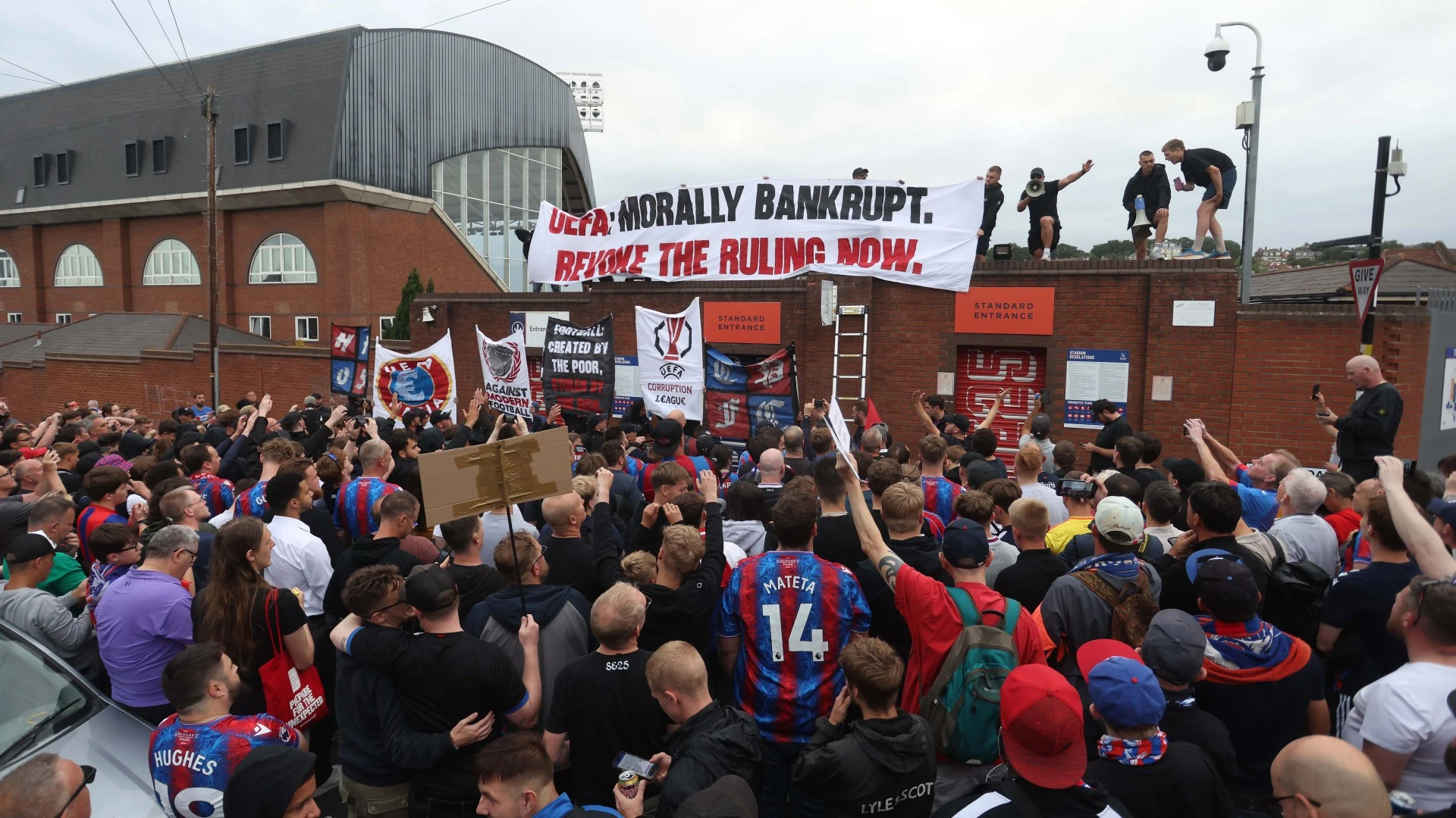Crystal Palace in new D-Day to discover Europa League fate after filing appeal
