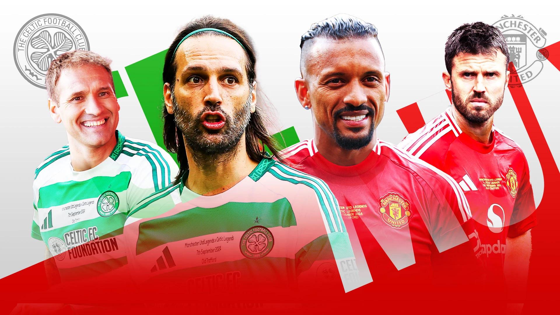 Latest as legends face off in star-studded charity match at Celtic Park
