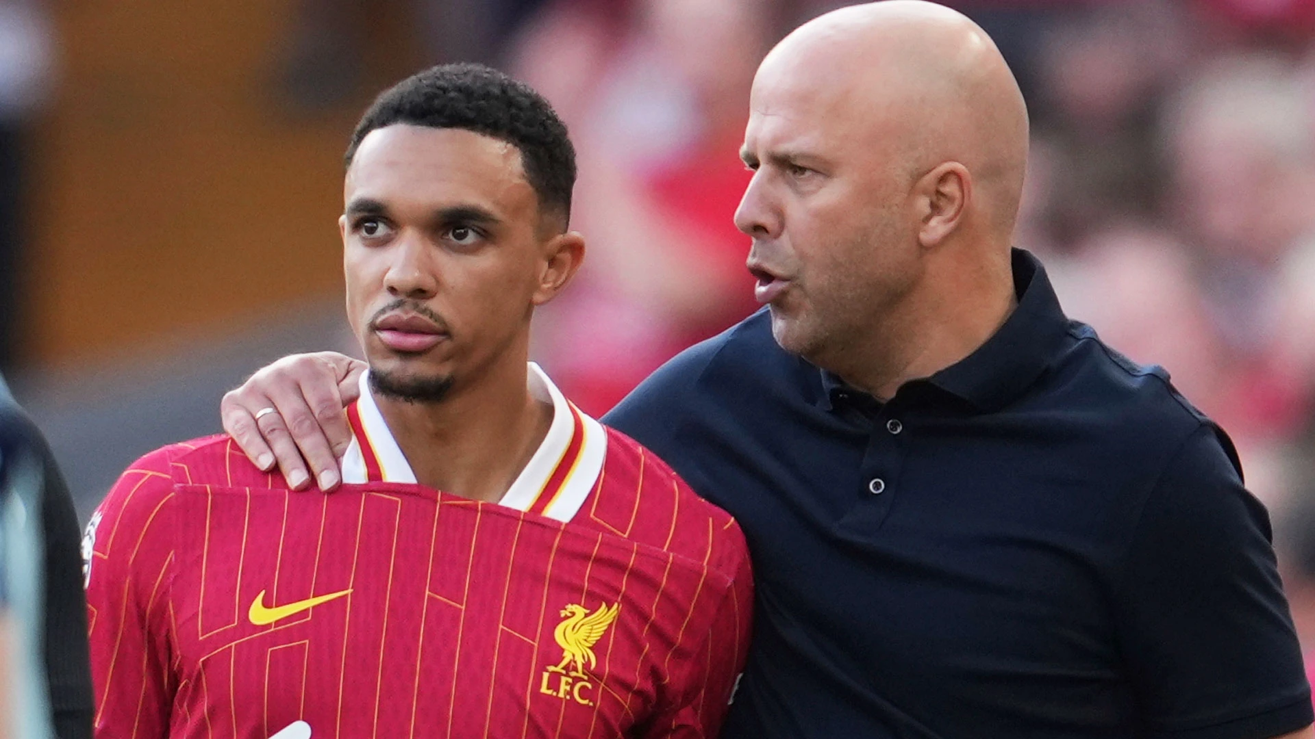 Alexander-Arnold booed by Anfield crowd in first game since exit vid