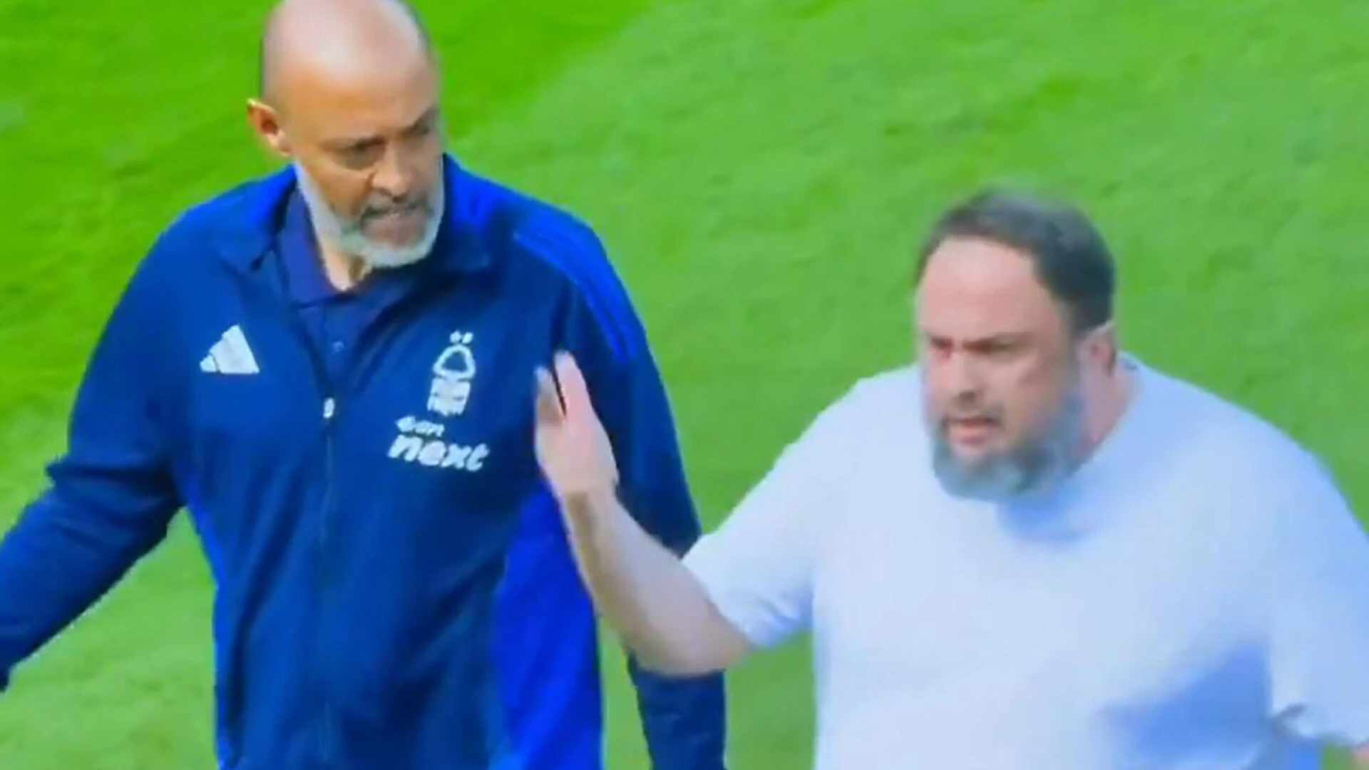Nuno argues with Forest owner on pitch moments after dropping crucial points