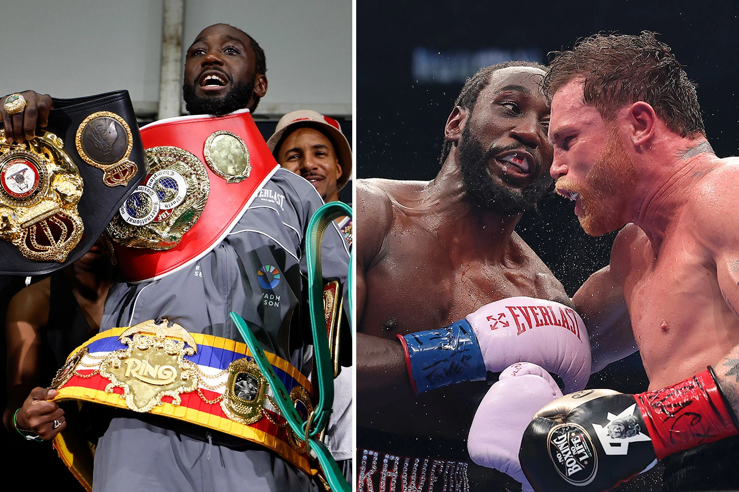 Terence Crawford stripped of world title just days after beating Canelo Alvarez