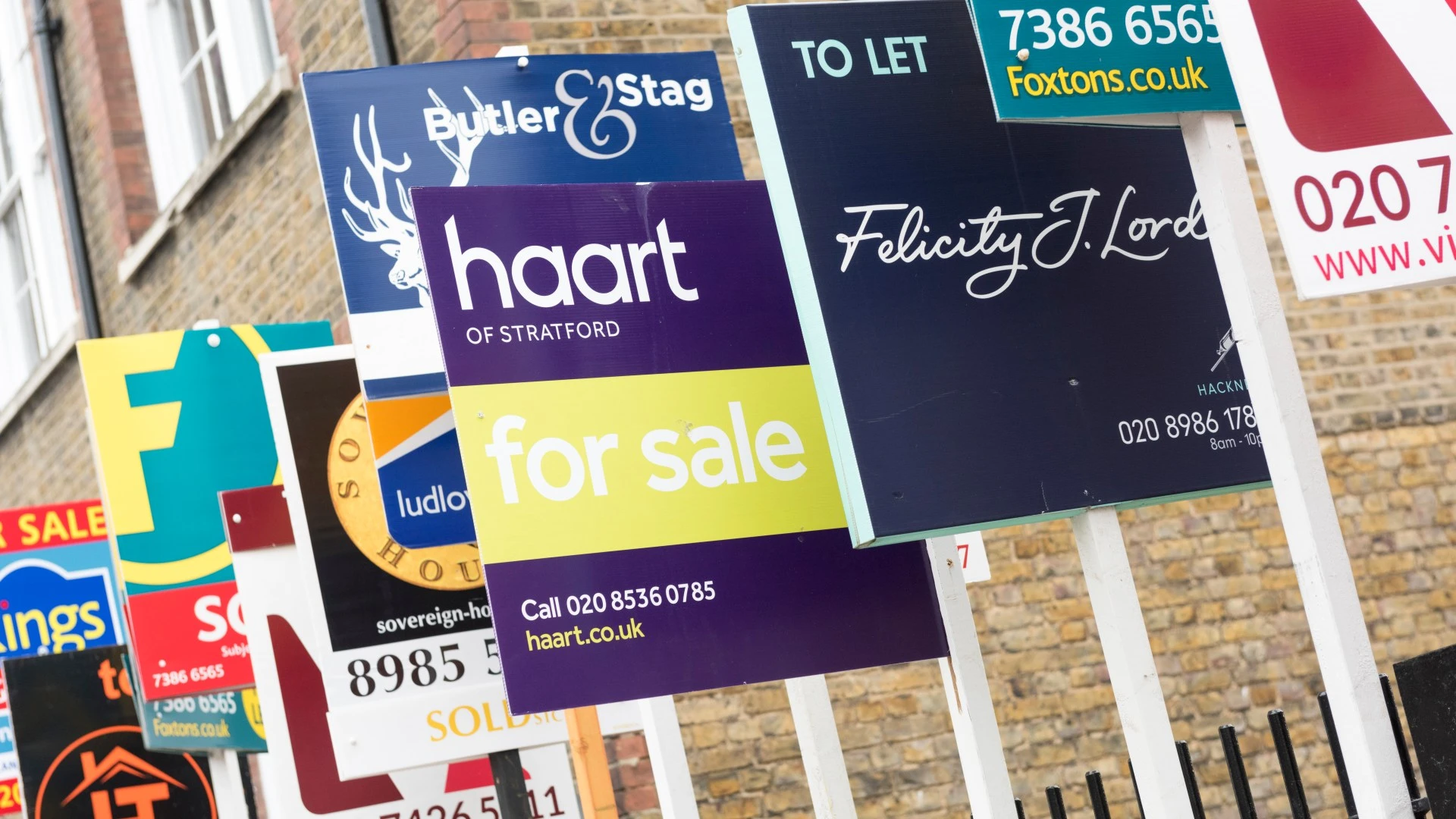 One in 20 homes for sale in Britain is now priced at more than ­£1MILLION