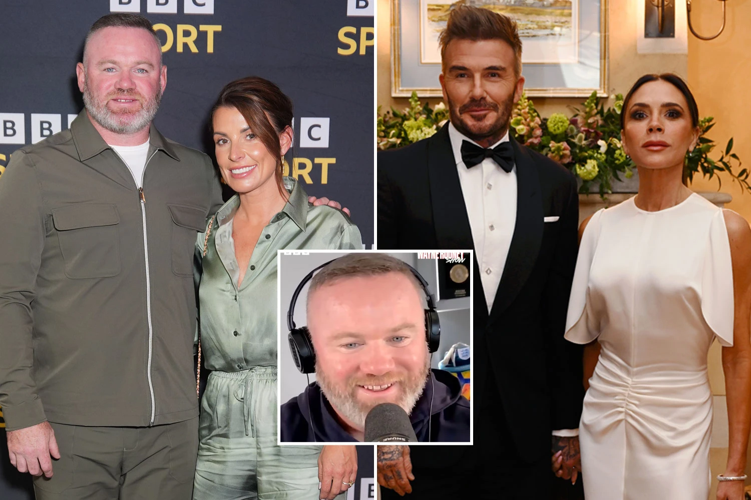 Rooney blown away by dinner Beckhams served him and Coleen at their house