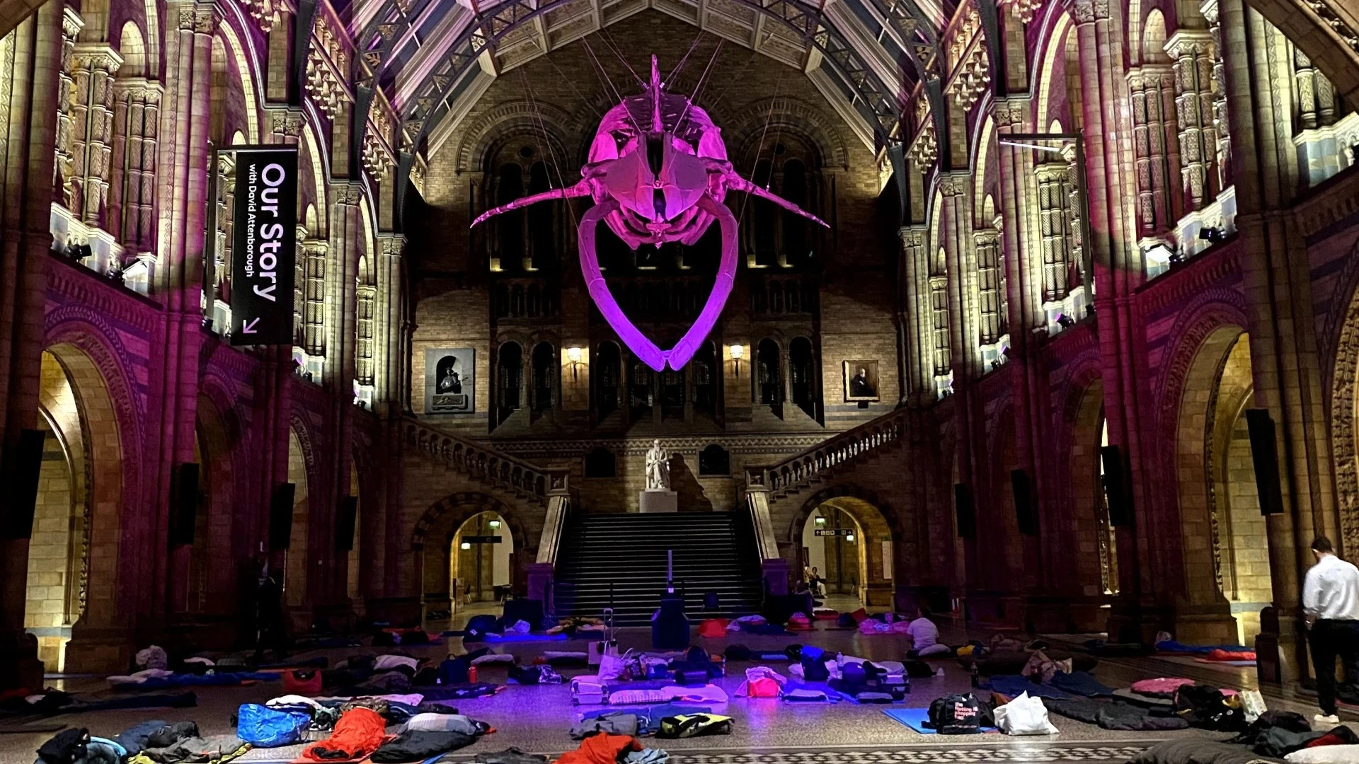 I spent the night in one of the UK's best museums with behind-the-scene tours