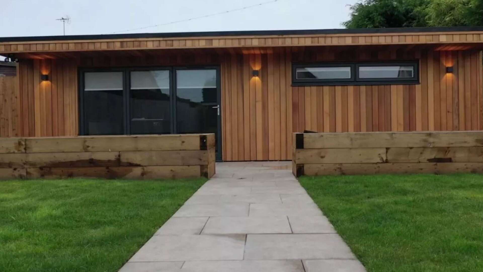 See inside the fully insulated luxury granny annexe being sold for £49K on eBay