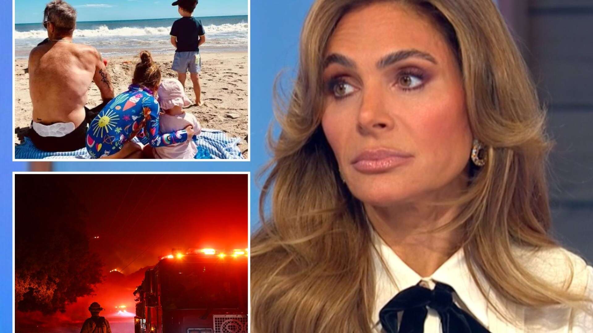 Robbie Williams' wife Ayda relives terrifying moment they fled the LA fires