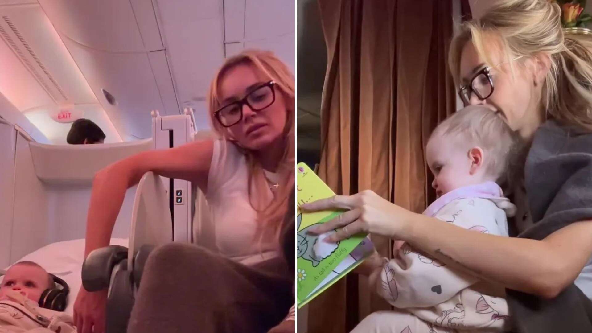 Laura Anderson slammed as she moans about flying first class with baby AGAIN