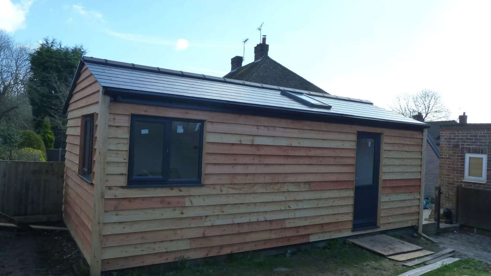 eBay is selling a high spec granny annexe with a bathroom & kitchen for £31,500