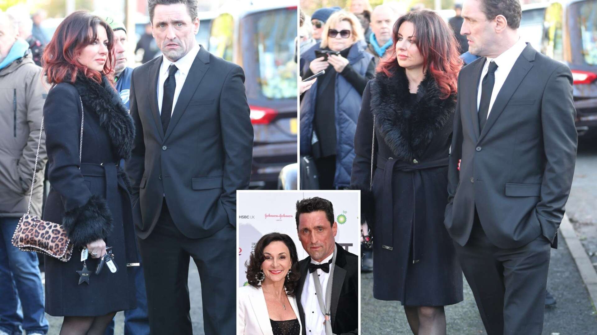 Shirley Ballas' ex Danny seen with mystery woman at Linda Nolan's funeral