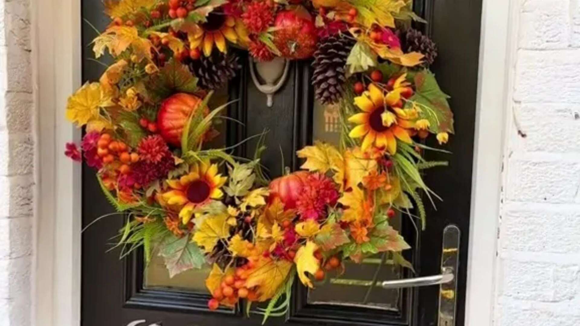 I transformed my council house door for less than £10 - it hides winter muck