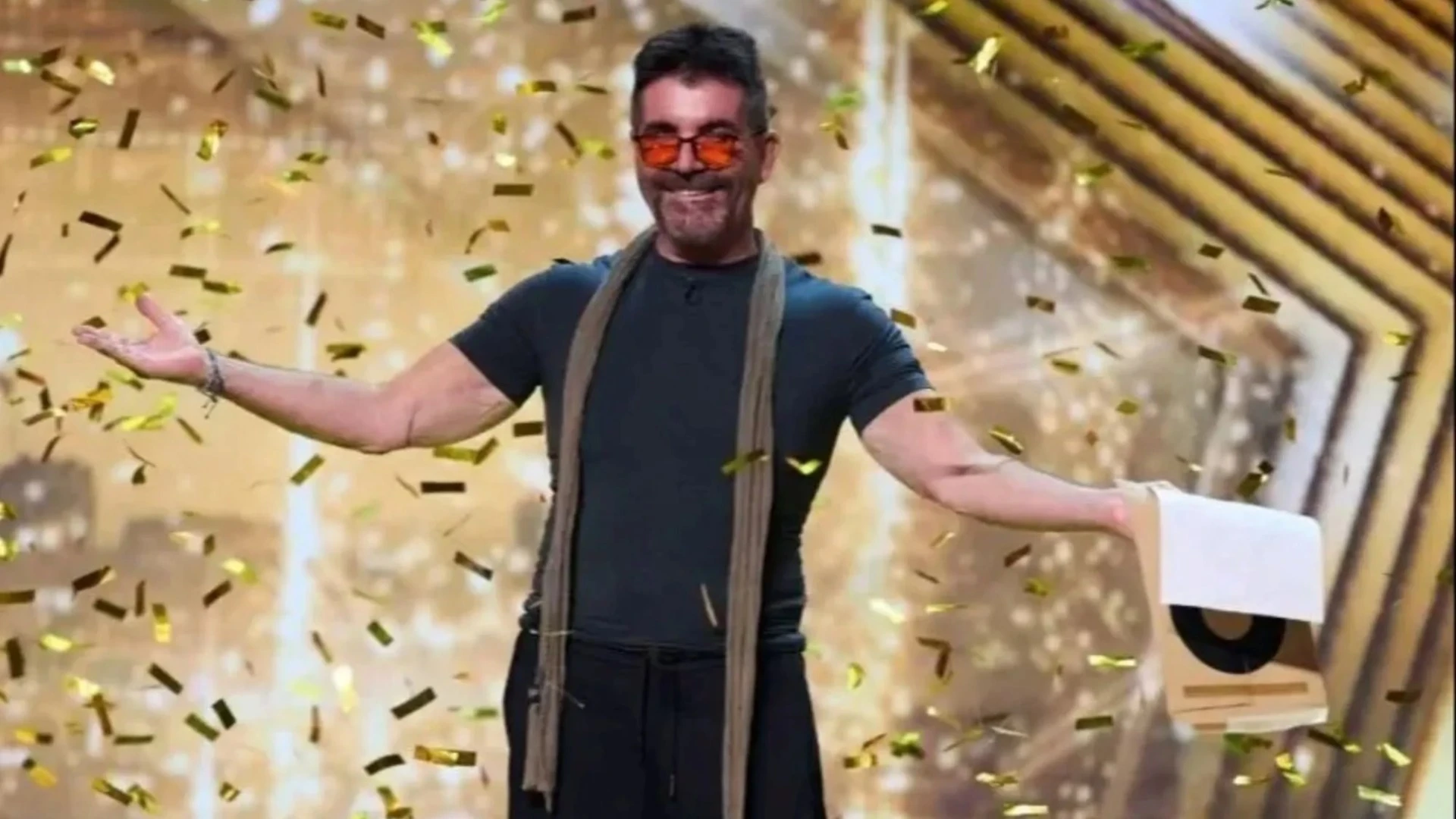 BGT in huge show first as Simon Cowell performs on stage for judging panel