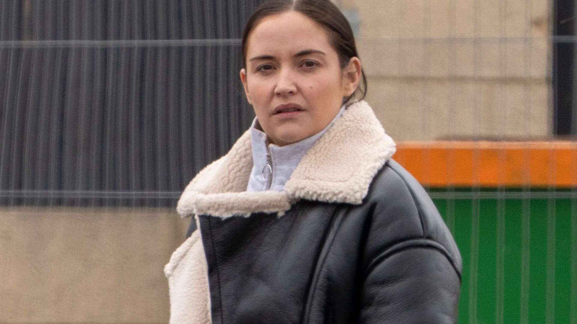 Jacqueline Jossa leaves the gym WITHOUT her wedding ring after split