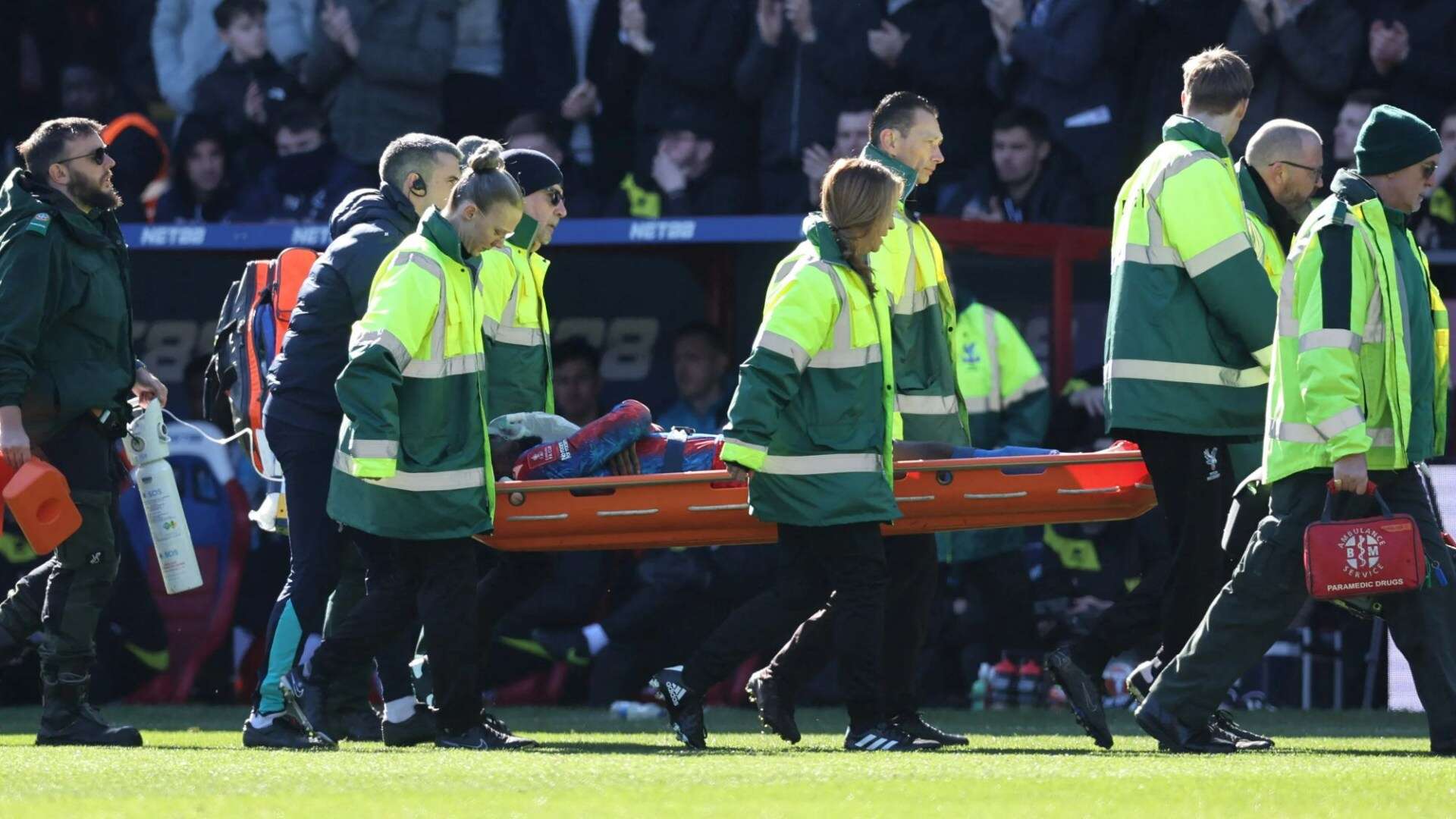 BBC commentator condemns Millwall fans' vile chant as Mateta is stretchered off