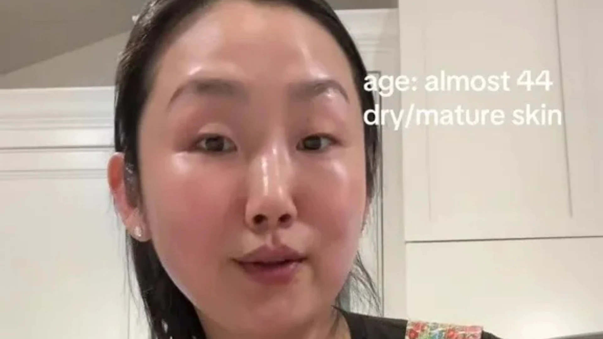 I'm 44 with glowing skin - people never realise you have to EAT your skincare