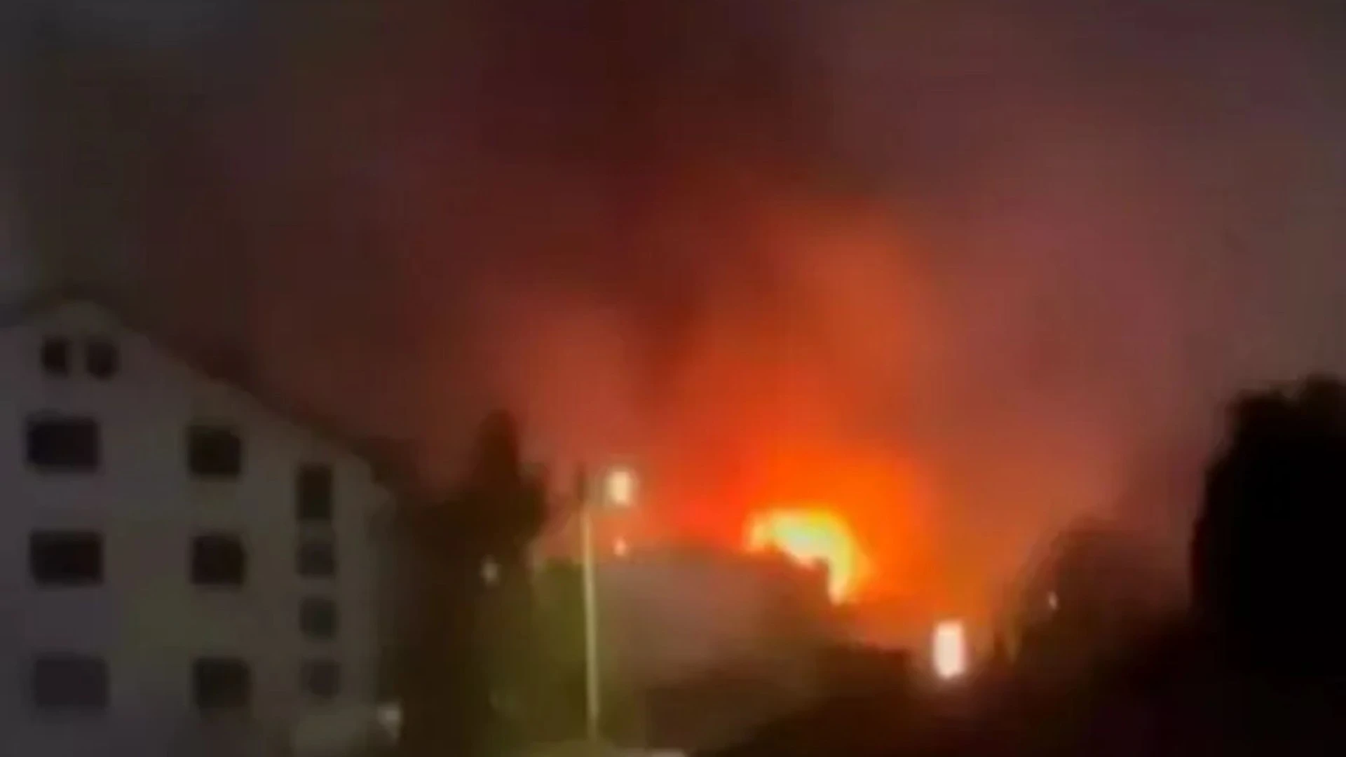 At least 51 dead in horror fire at nightclub after 'fireworks set off'