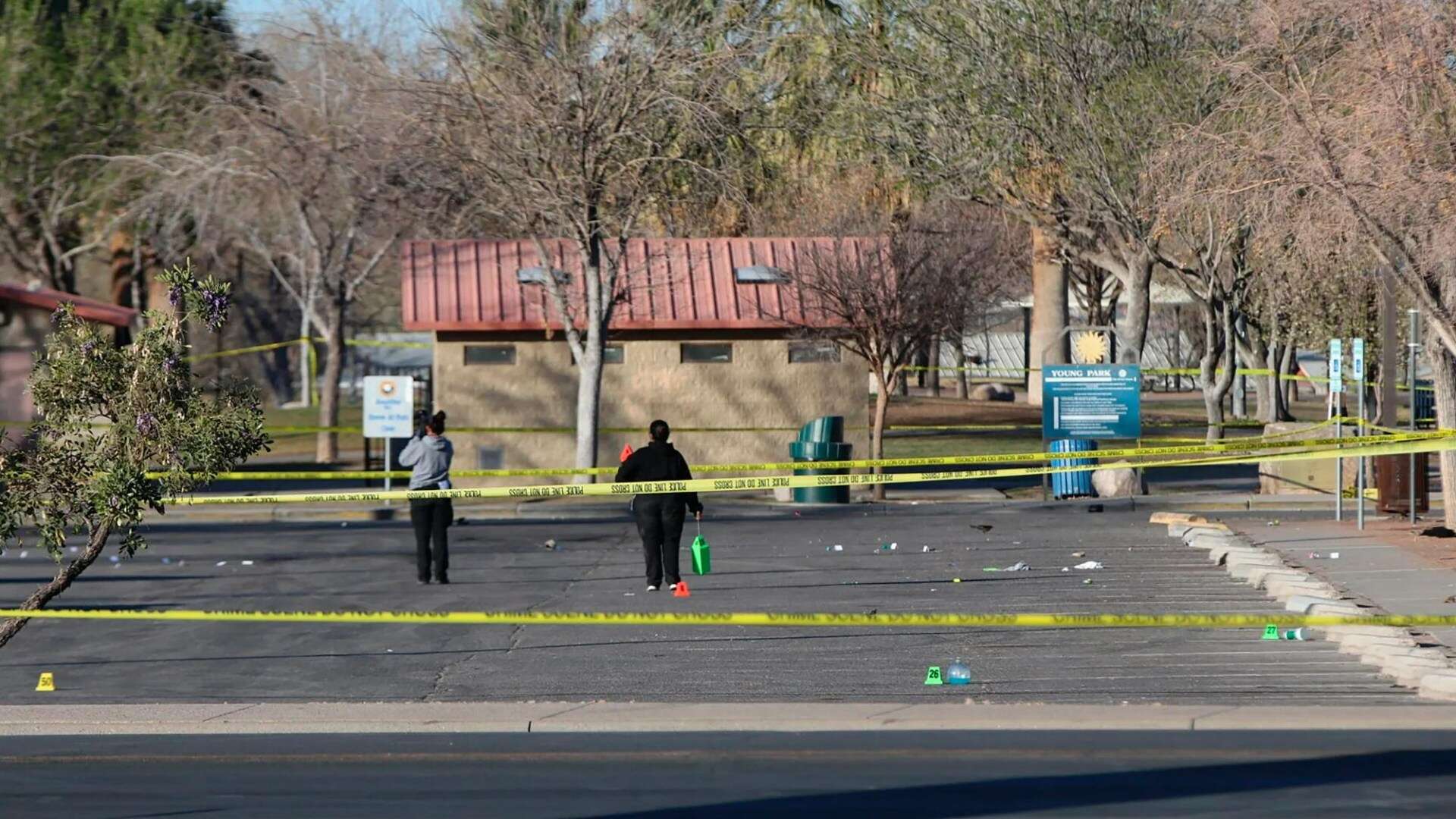 3 killed & 14 injured in horror mass shooting in park as cops hunt killer