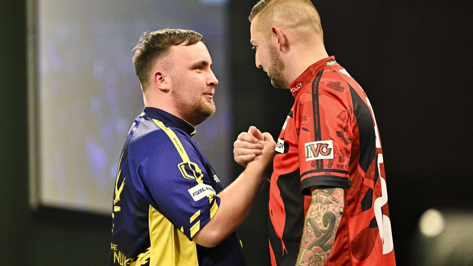 Outspoken darts star moans about gesture during Littler match