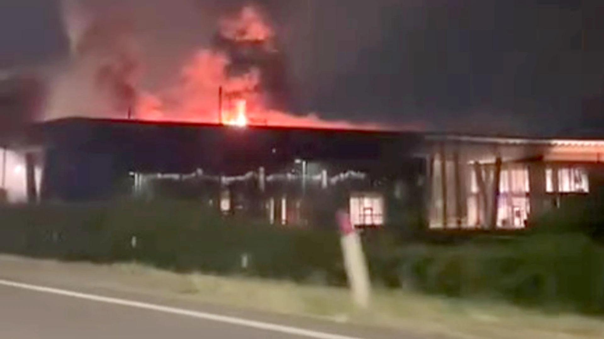Fire rips through Fiorentina's training ground as four people rushed to hospital