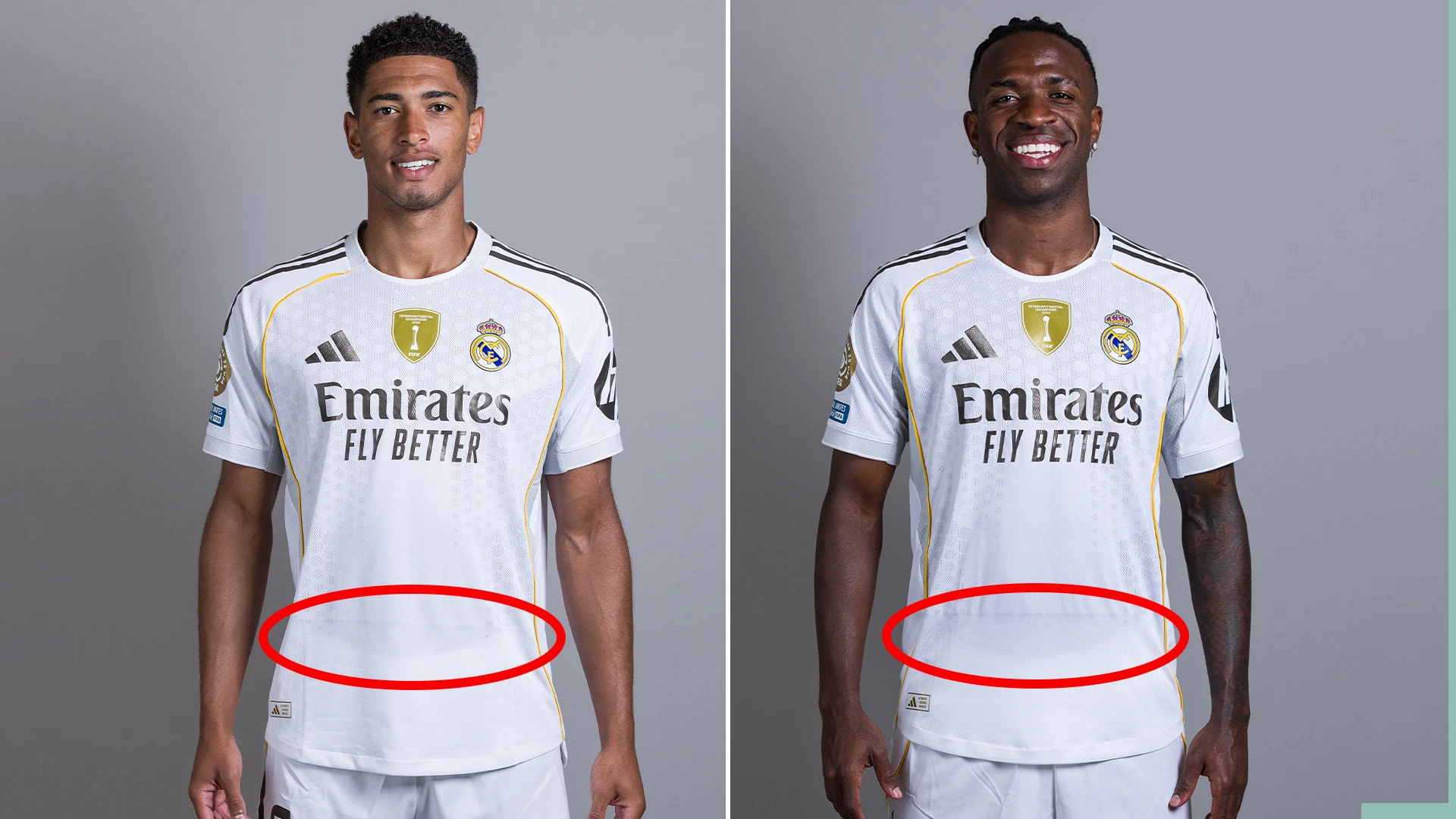 Strange feature seen on Real Madrid kit as Adidas make unintended addition
