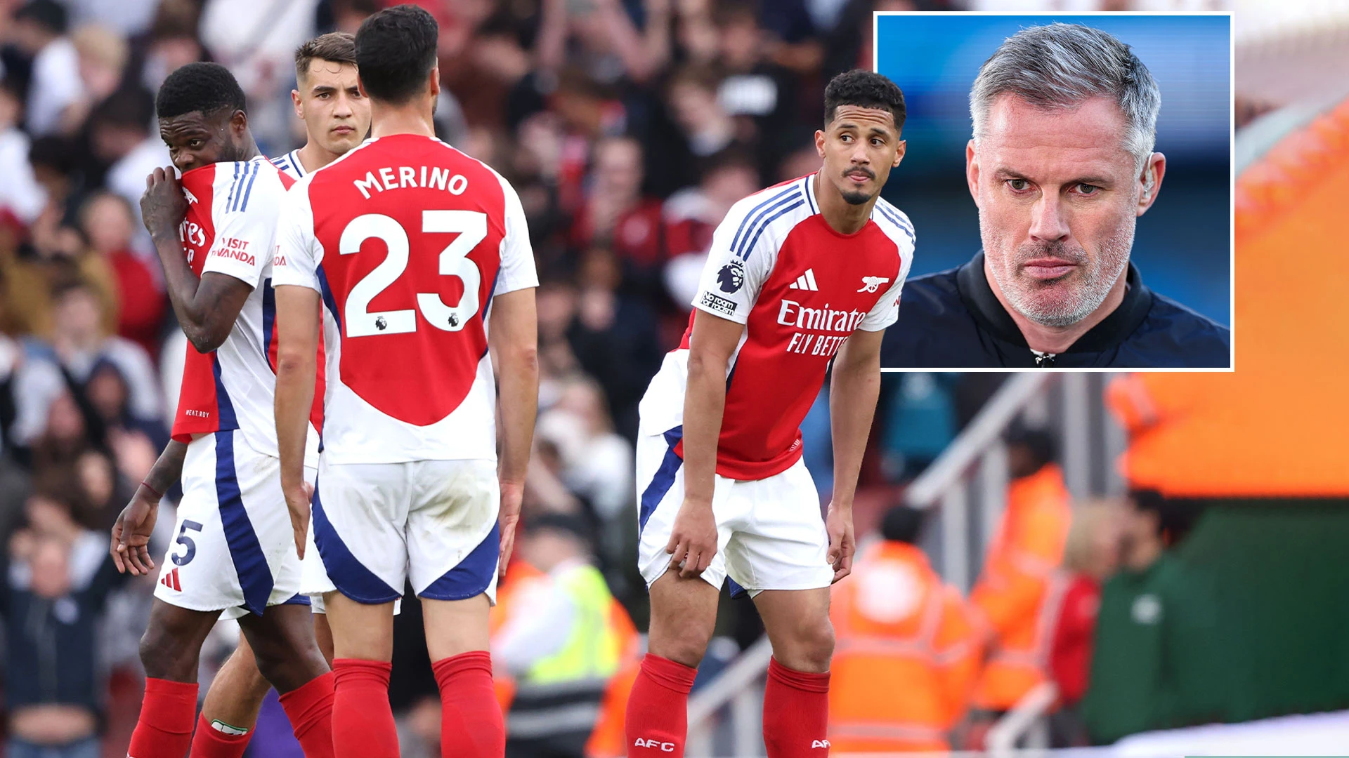 Arsenal tipped to finish FOURTH by Carragher as he predicts top five race