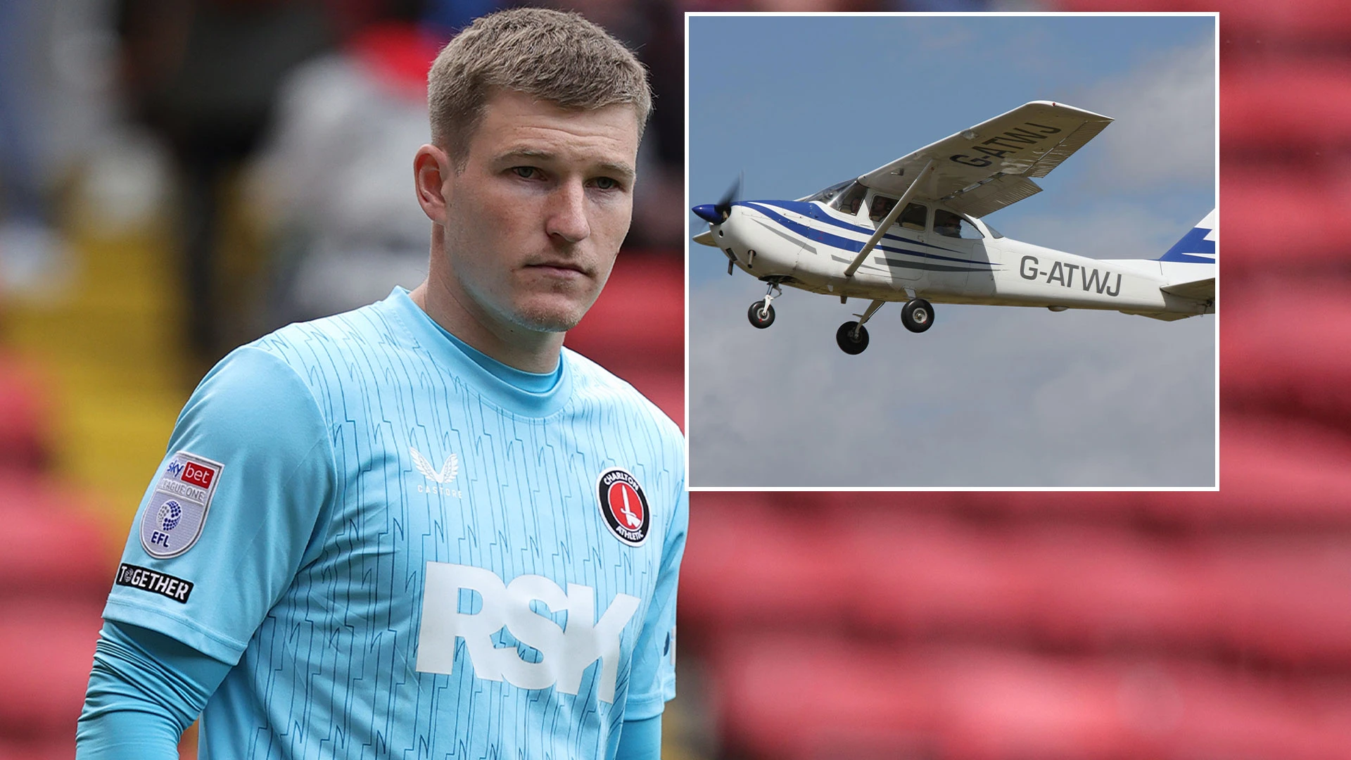 I'm targeting Wembley glory with Charlton - but also training to be a PILOT