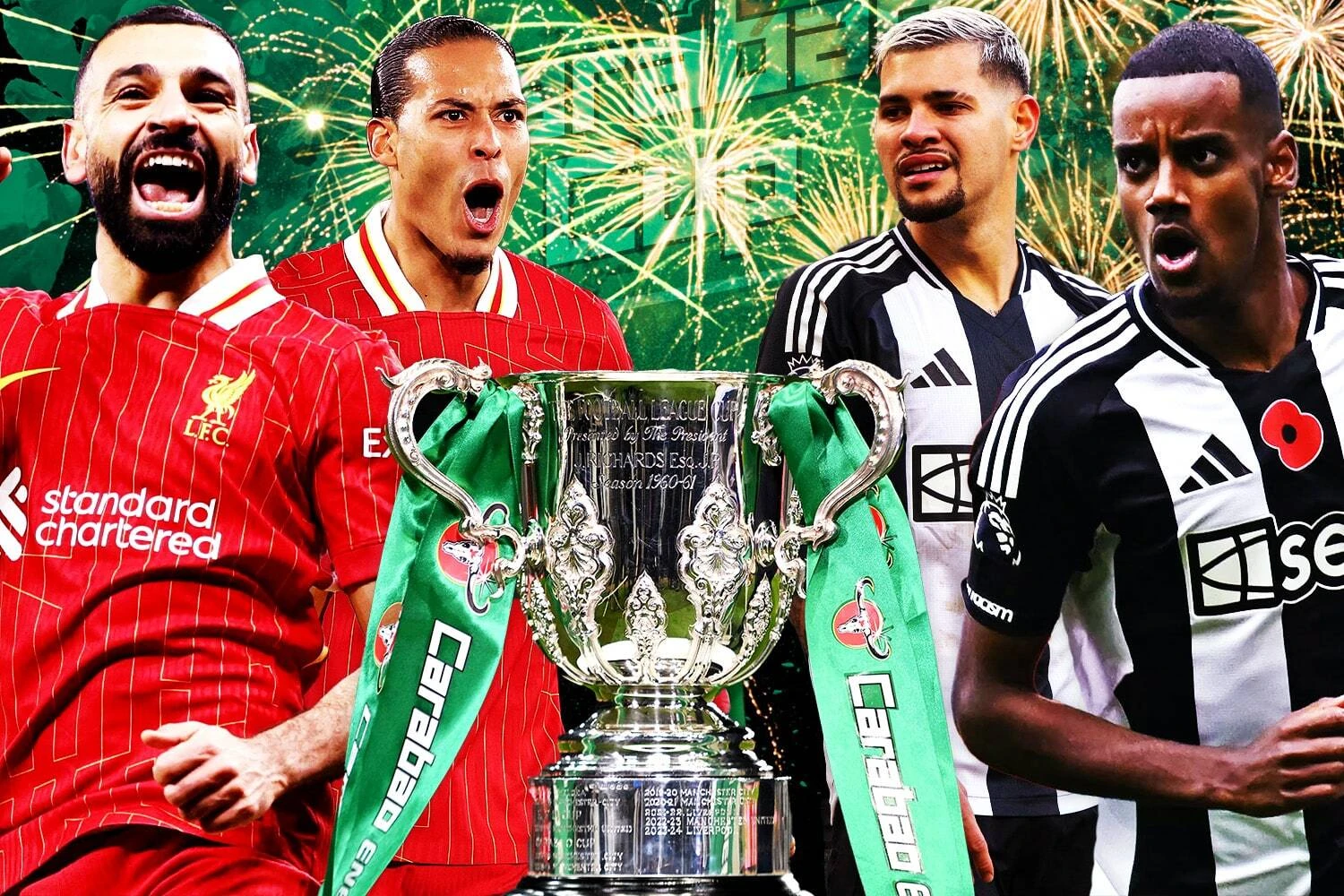 Reds and Toon go head-to-head in blockbuster Carabao Cup final