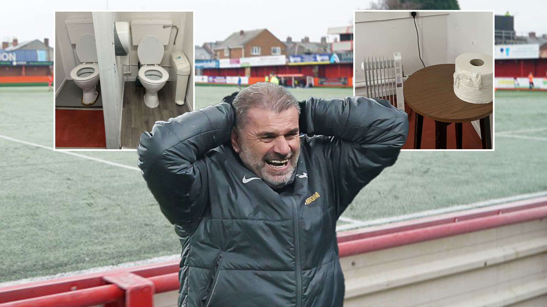 Inside tiny Tamworth dressing room where Spurs will prepare for FA Cup tie