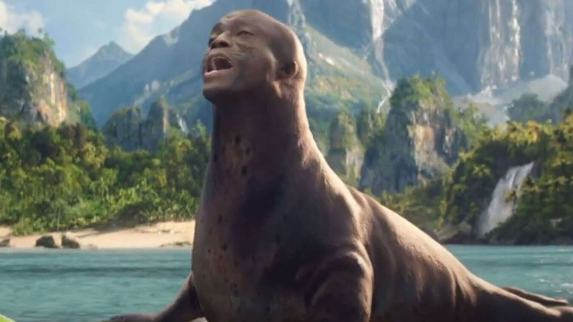 Music icon Seal transformed into actual seal for bizarre Super Bowl advert