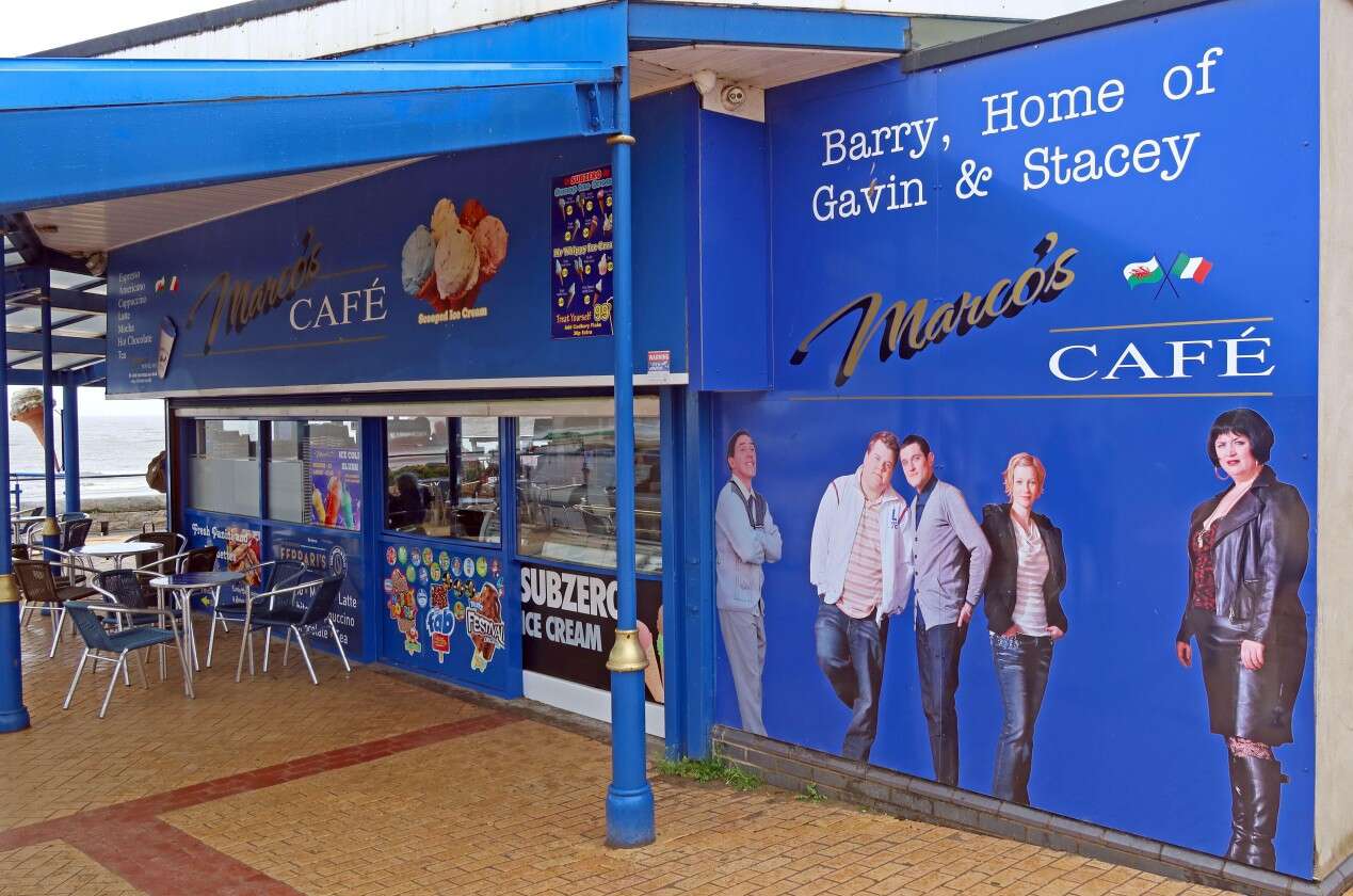 We own REAL cafe in Gavin & Stacey - we've taken over 'Bondi beach' UK island