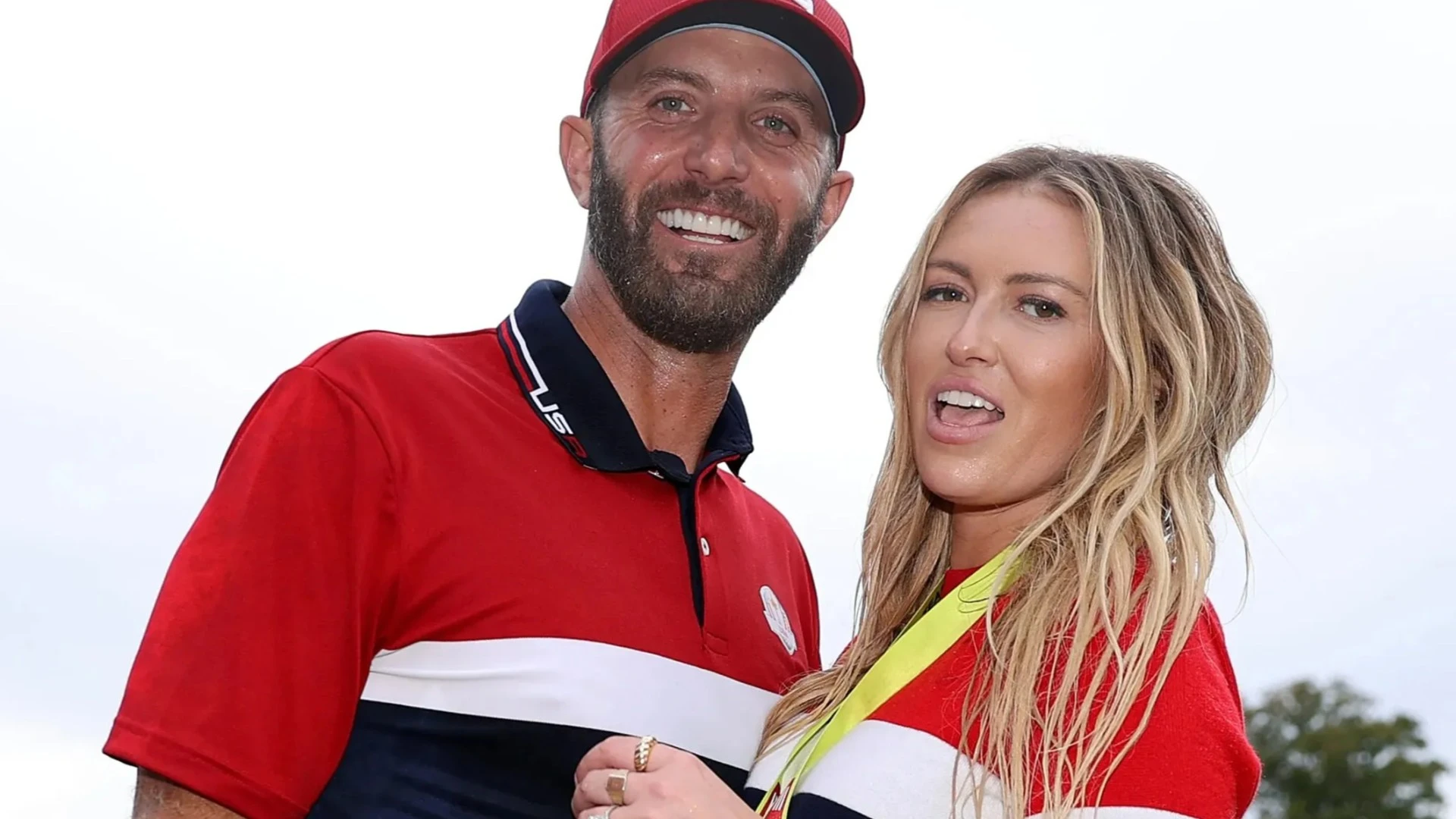 Golf Wag Gretzky stuns in lacy lingerie in loved-up pics with DJ before US Open