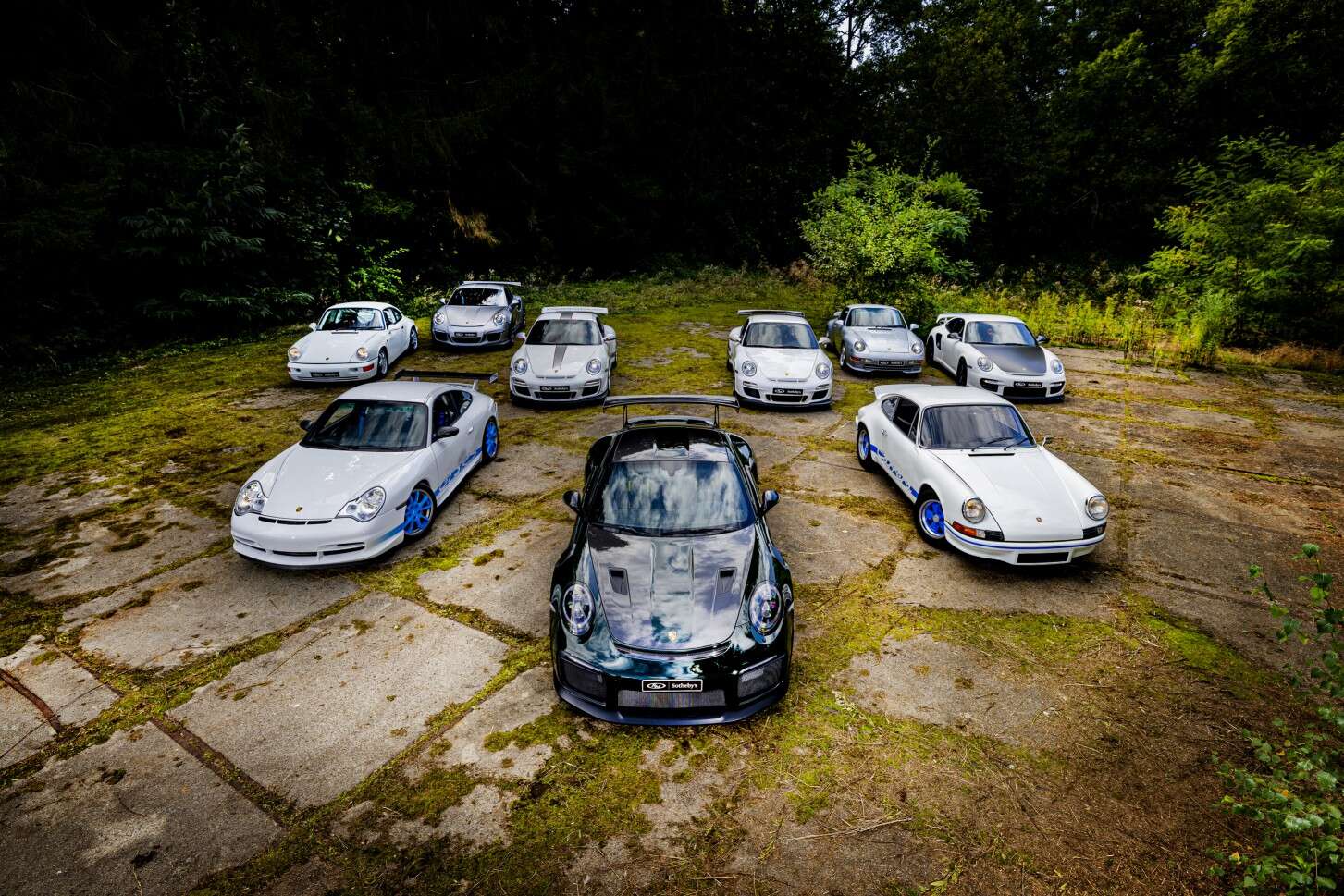 Fleet of 73 supercars including 36 Porsches to sell for eye-watering sum