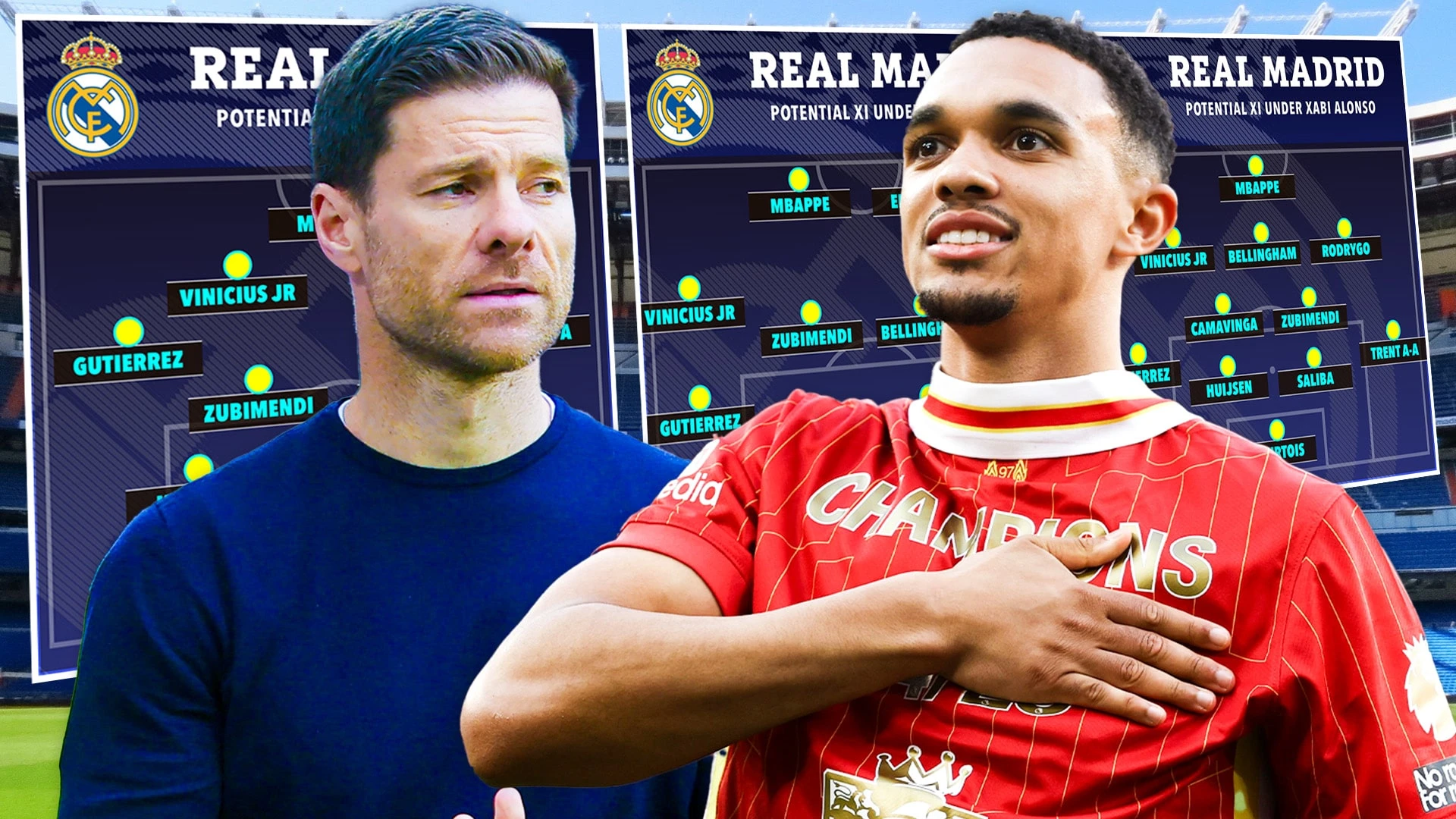How Real Madrid could line up under Alonso with Trent starring in new formation
