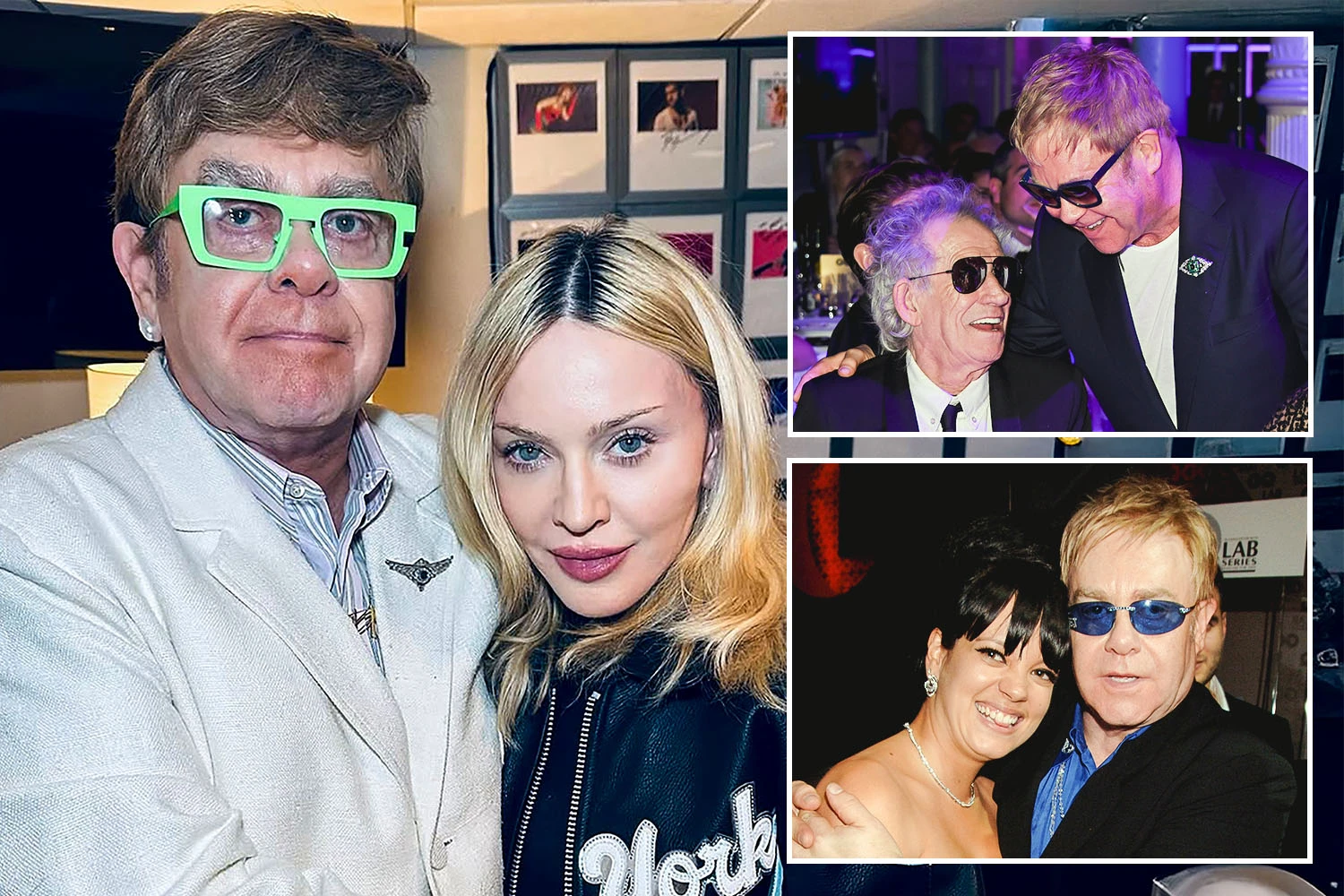 Inside Elton John's bitchiest feuds - from rock legend to Lily Allen