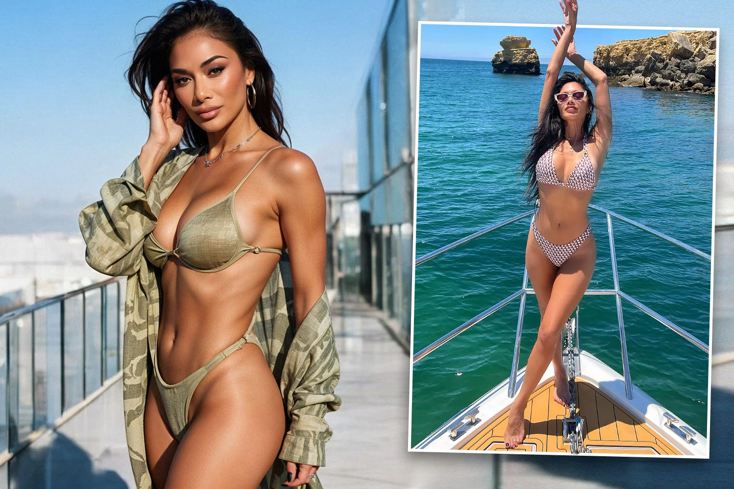 Nicole Scherzinger, 46, wows in bikini after Sunset Boulevard nomination