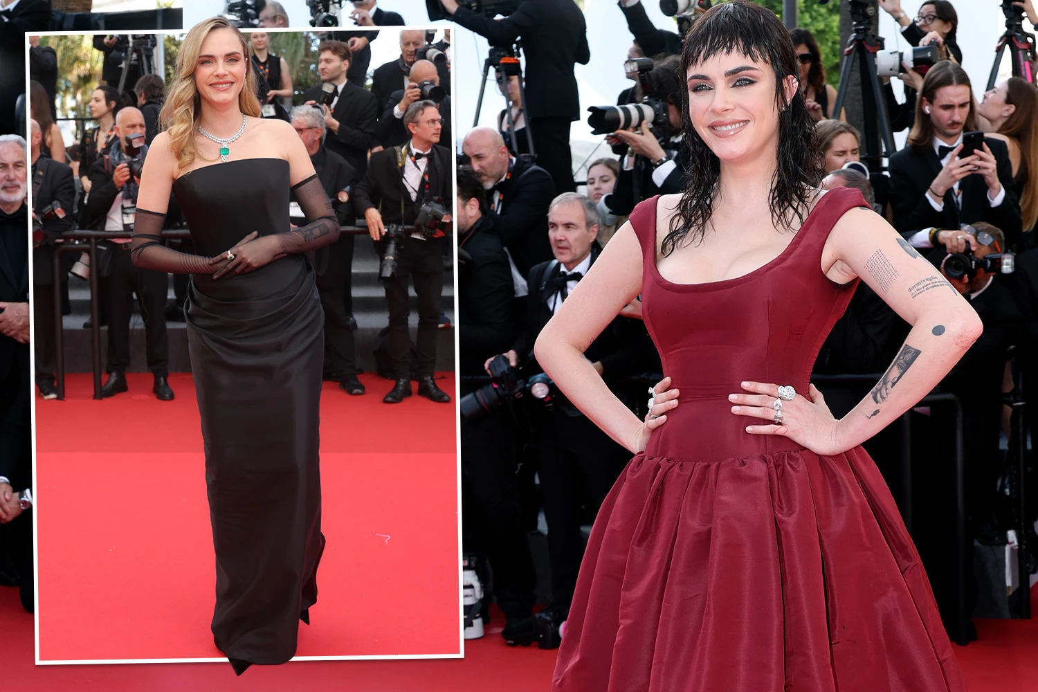 Cara Delevingne wows as she reveals shock new look at Cannes Film Festival